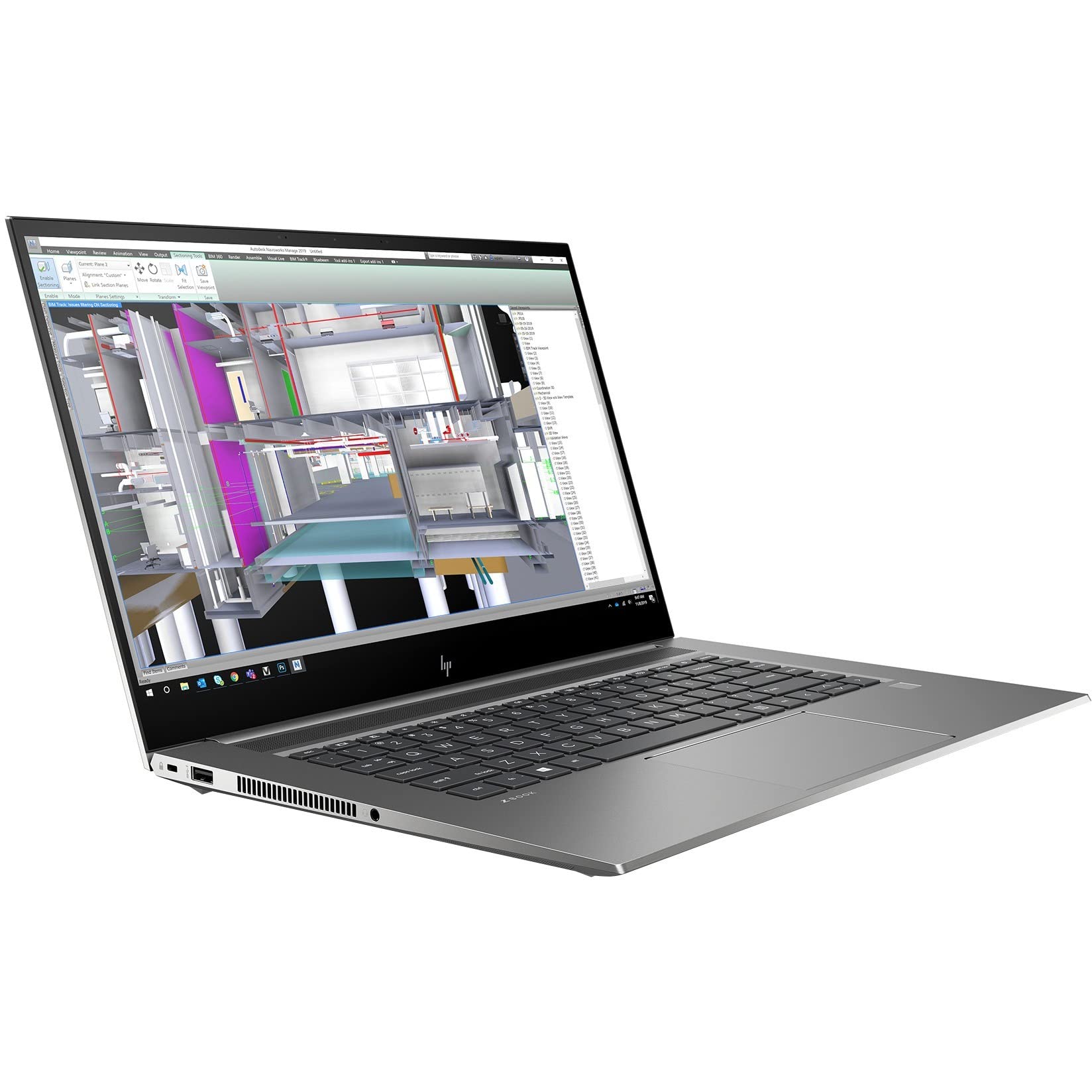 HP ZBook Studio G7 15.6 Mobile Workstation - Full HD - 1920 x 1080 - Intel Core i7 (10th Gen) i7-10750H Hexa-core (6 Core) 2.60