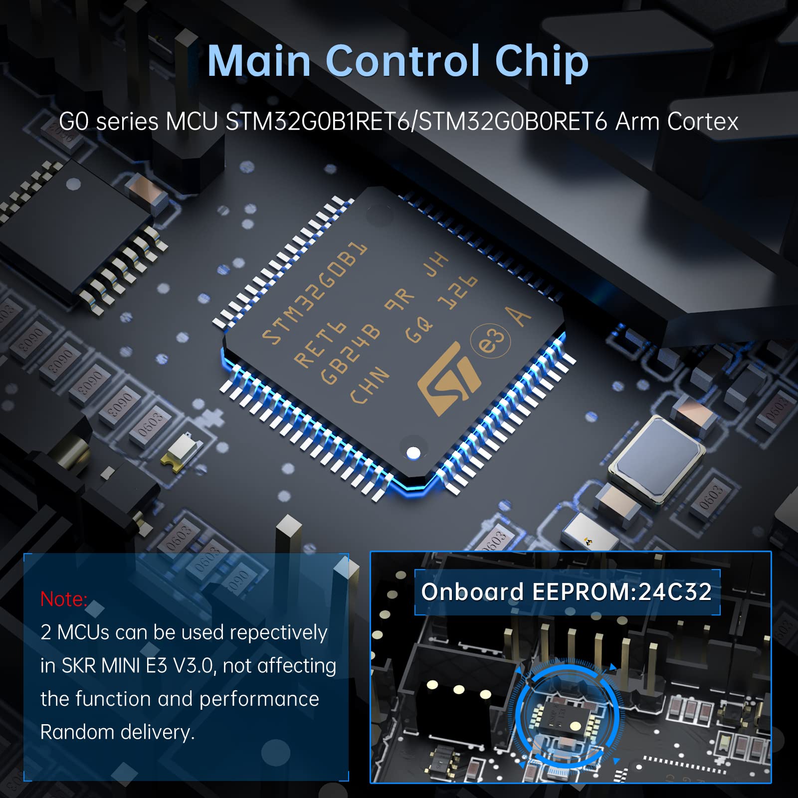 Bigtreetech Skr Mini E3 V3.0 Motherboard With Tmc2209 Uart Stepper Driver Btt 32Bit Silent Control Board Support Marlin/Klipper