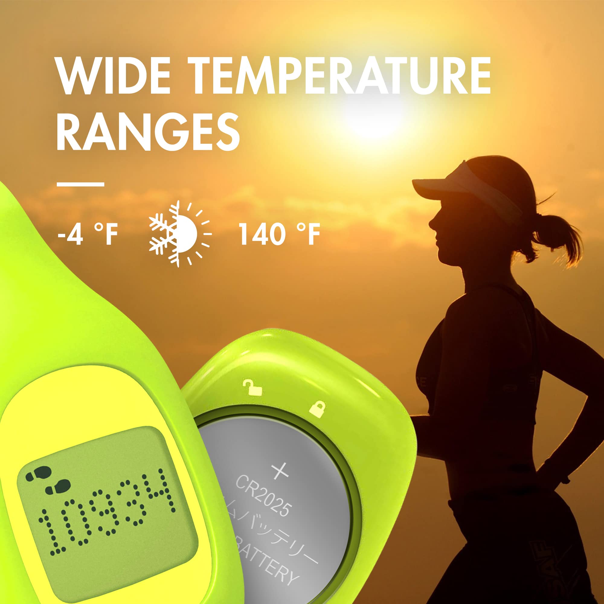 Tenergy Cr2025 3V Lithium Button Coin Cell Batteries, Ideal For Key Fob Battery Cr2025, Watches, Calculators, Thermometers, Gluc