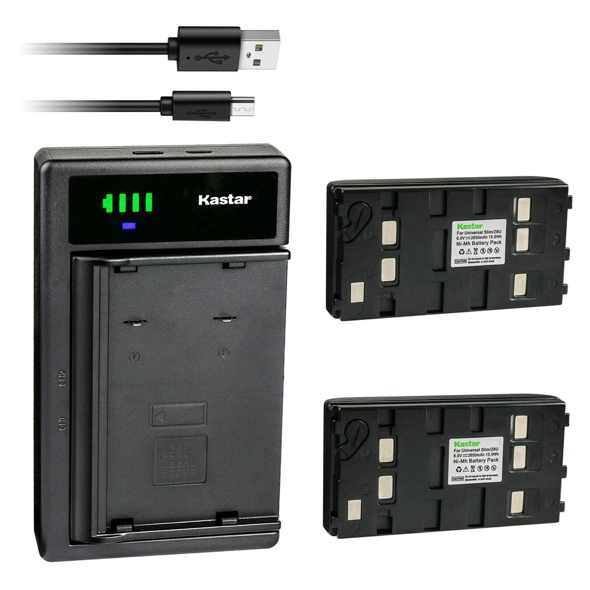 Kastar 2 Pack Battery And Smart Usb Charger Compatible With Jvc Bn V11U Bn V12U Bn V14U Bn V18U Bn V20U Bn V22U Bn V24U Bn V25U