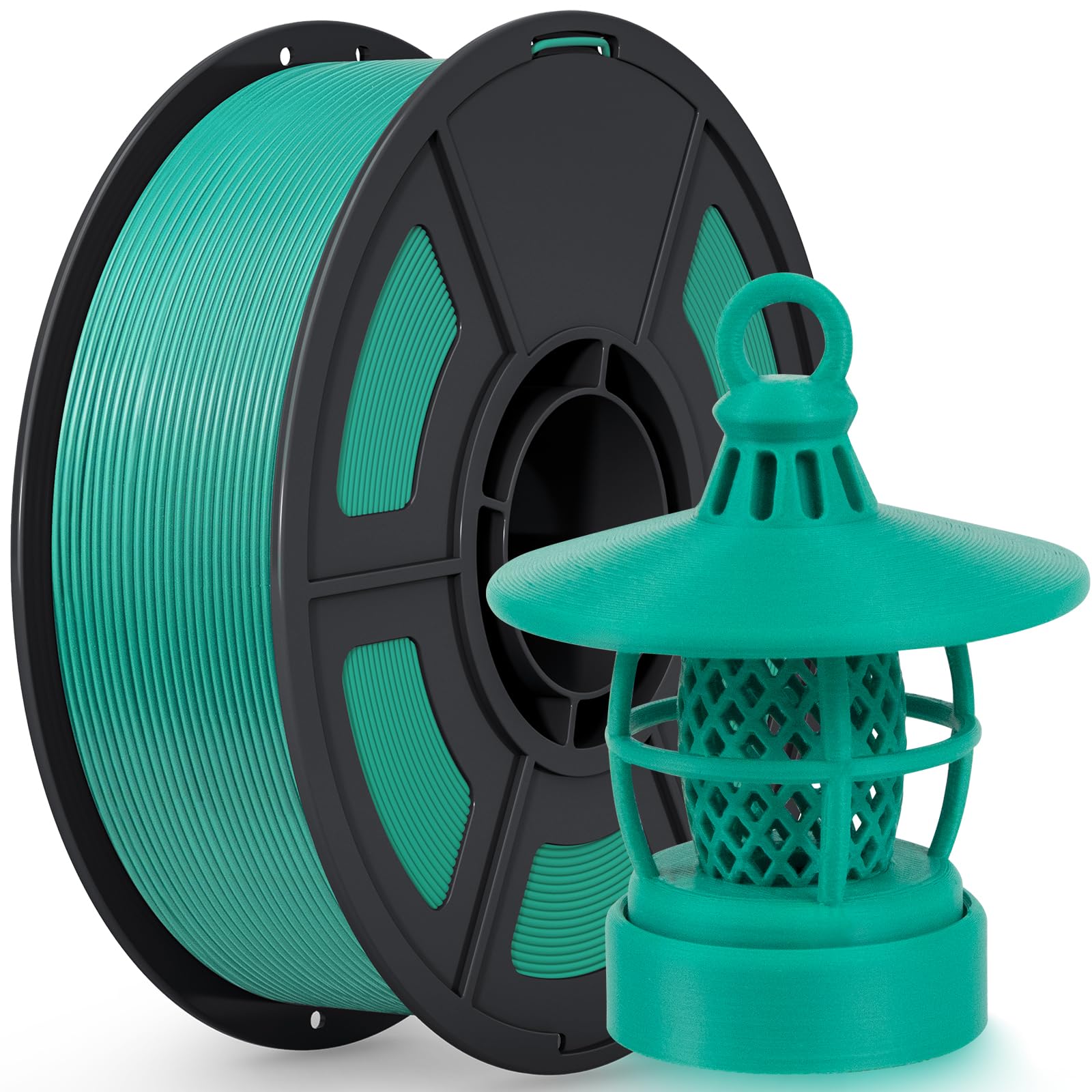 iSANMATE ASA Filament 1.75mm Emerald Green 1KG, UV & Weather Resistant 3D Printer Filament Perfect for Outdoor Functional Parts,