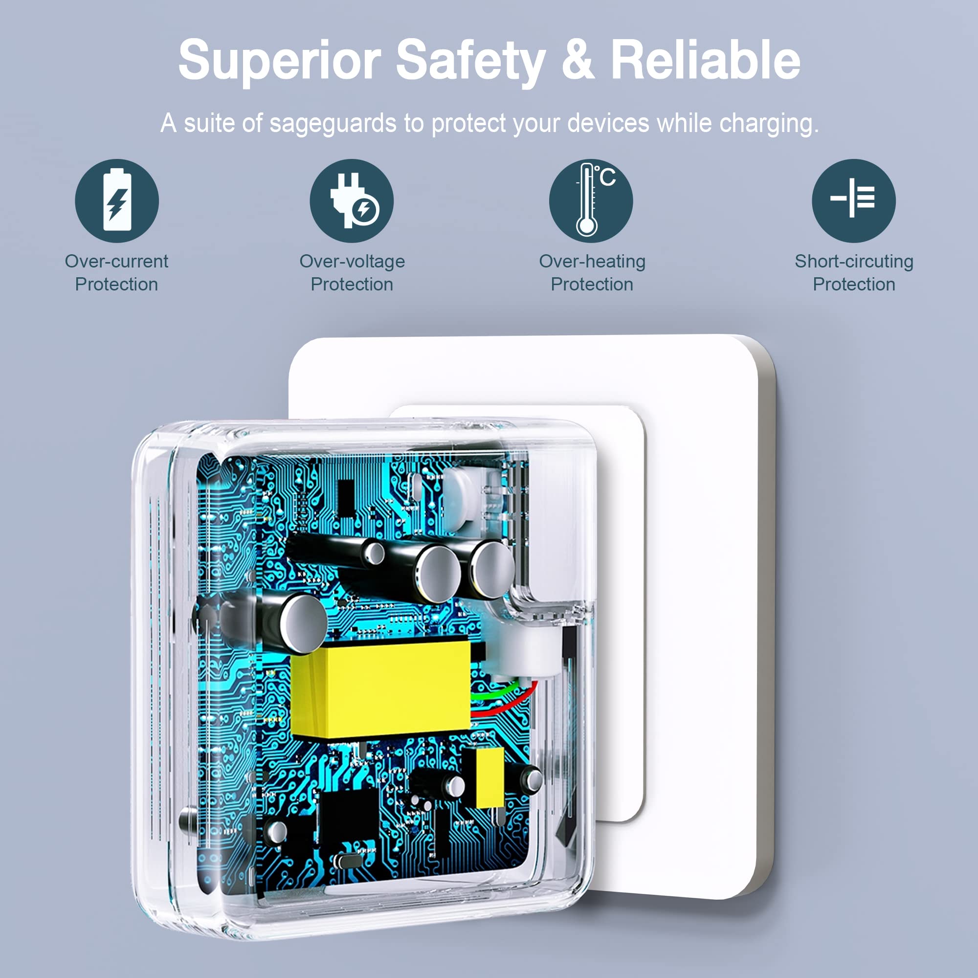 Mac Book Pro Charger   100W Usb C Charger Compatible With Type C Macbook Pro 16, 15, 14, 13 Inch, Macbook Air 13 Inch,Ipad Pro 2