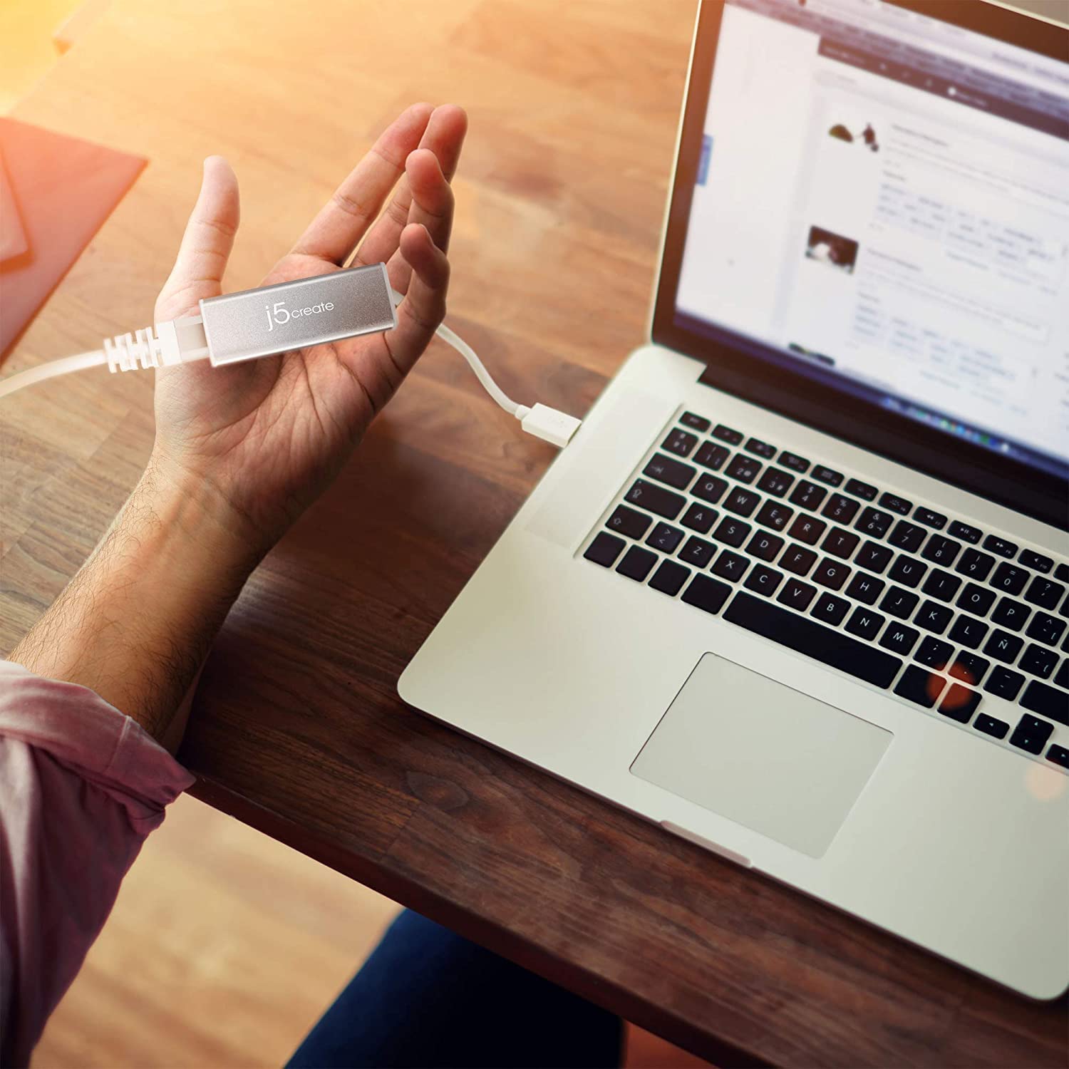 J5Create Usb 3.0 To Rj45 Gigabit Ethernet Adapter, 10/100/1000 Ethernet Lan Network Adapter For Mac, Windows 11/10/8.1/7, Chrome