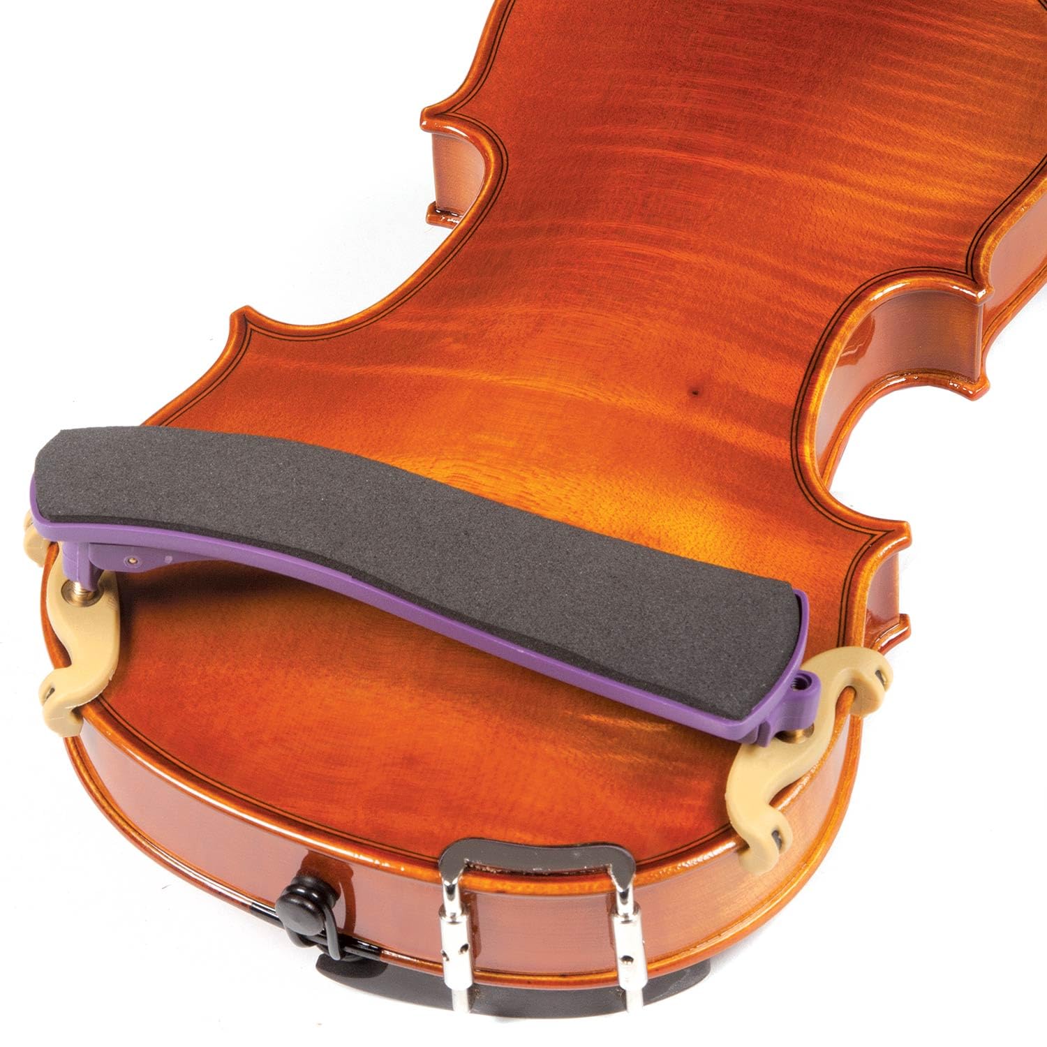 Kun Collapsible Mini Purple Shoulder Rest For 1/16 1/4 Violin
