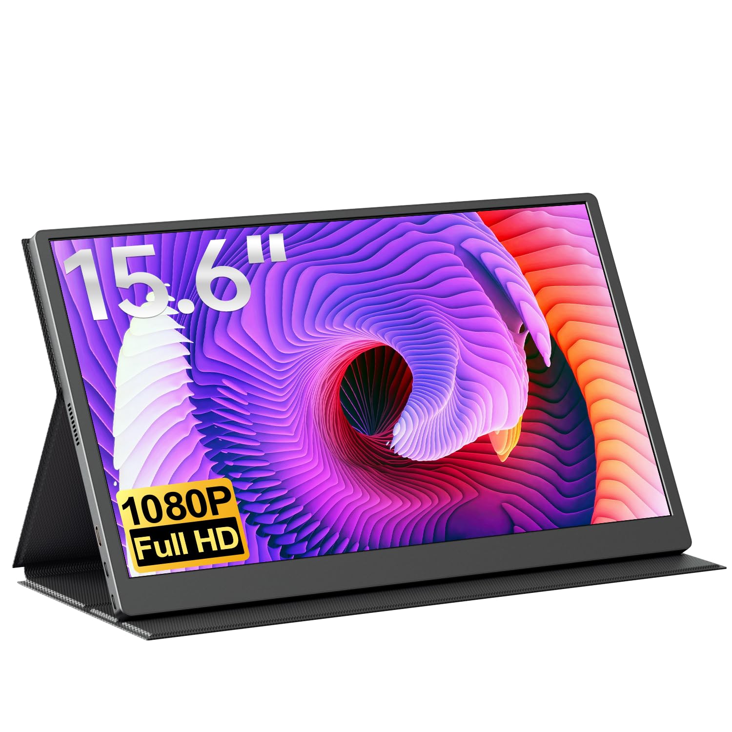 Cocopar Portable Monitor 15.6 Inch Travel Monitor 1080P Fhd Hdmi Usb C External Monitor For Macbook Laptop Surface Pc Xbox Ps4/5