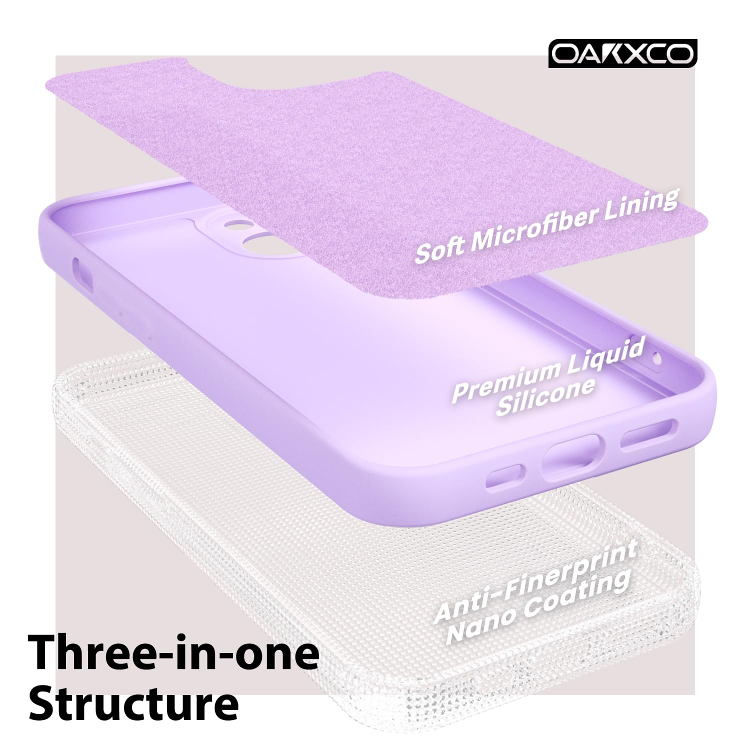 Oakxco For Iphone 13 Mini Phone Case Liquid Silicone, Cute Thin Slim Soft Rubber Tpu Plain Smooth Gel Cover For Women Girl Aesth