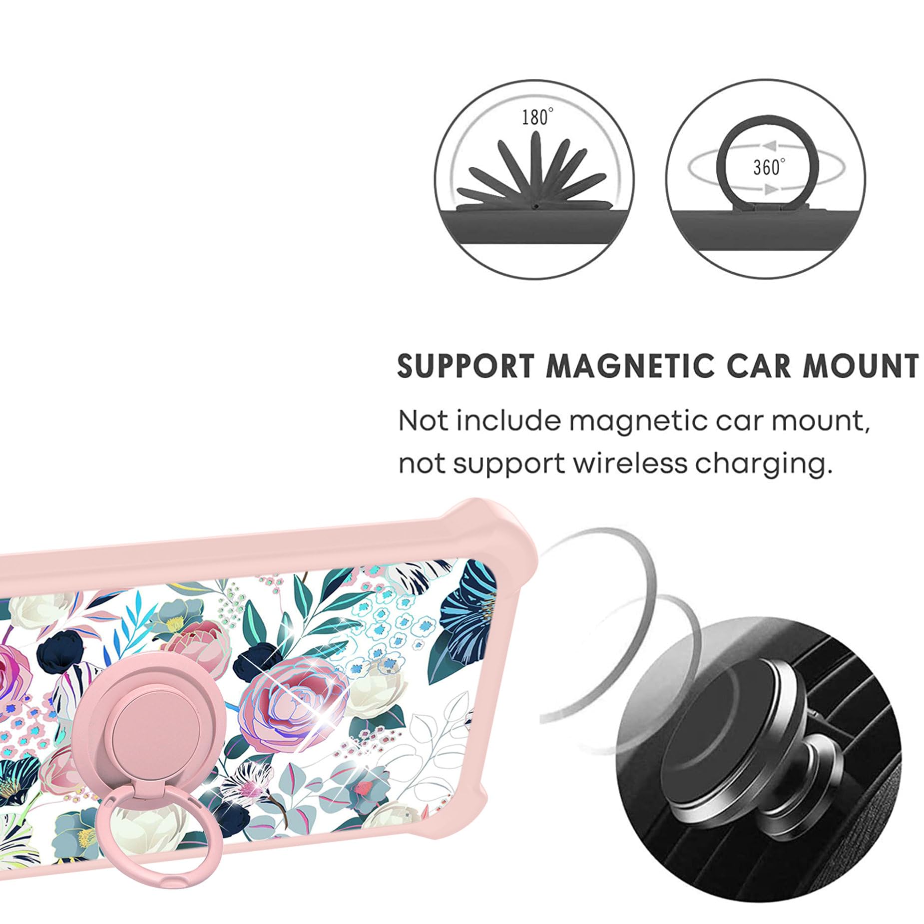 Jioeuinly Att At&T Motivate 3 Case Eabf22206A Compatible With Sharp Rouvo V Phone Case Sttm21Vapp Cover [Hard Pc + Soft Silicone