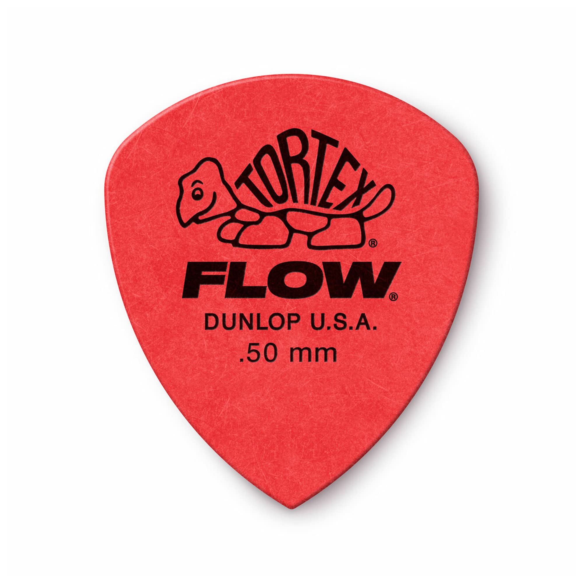 Dunlop Tortex Flow .50 Mm Guitar Picks 2 Pack (24) Bundle