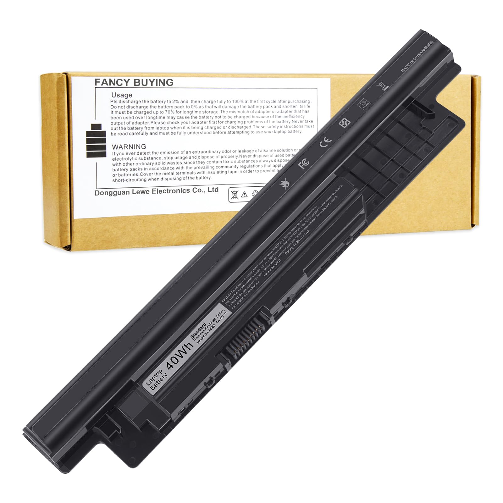 Fancy Buying 40Wh Xcmrd Fw1Mn 4Wy7C Battery For Dell 15 3000 3542 3543 3531 3541 3521 3537 15R 5537 5521 17 3737 3721 17R 5737 1