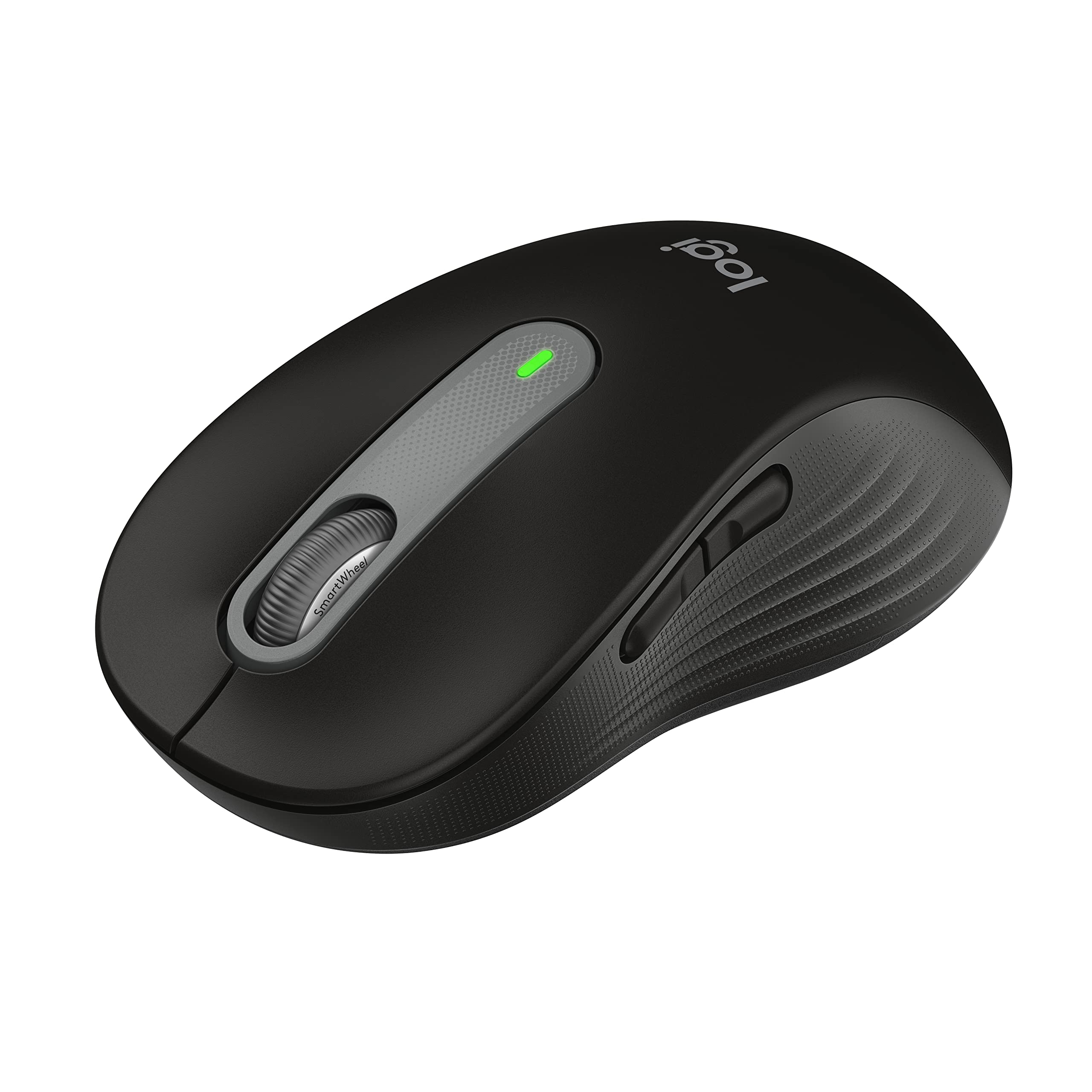 Logitech Signature M650 L Full Size Wireless Mouse  For Large Sized Hands, 2Year Battery, Silent Clicks, Customizable Side But