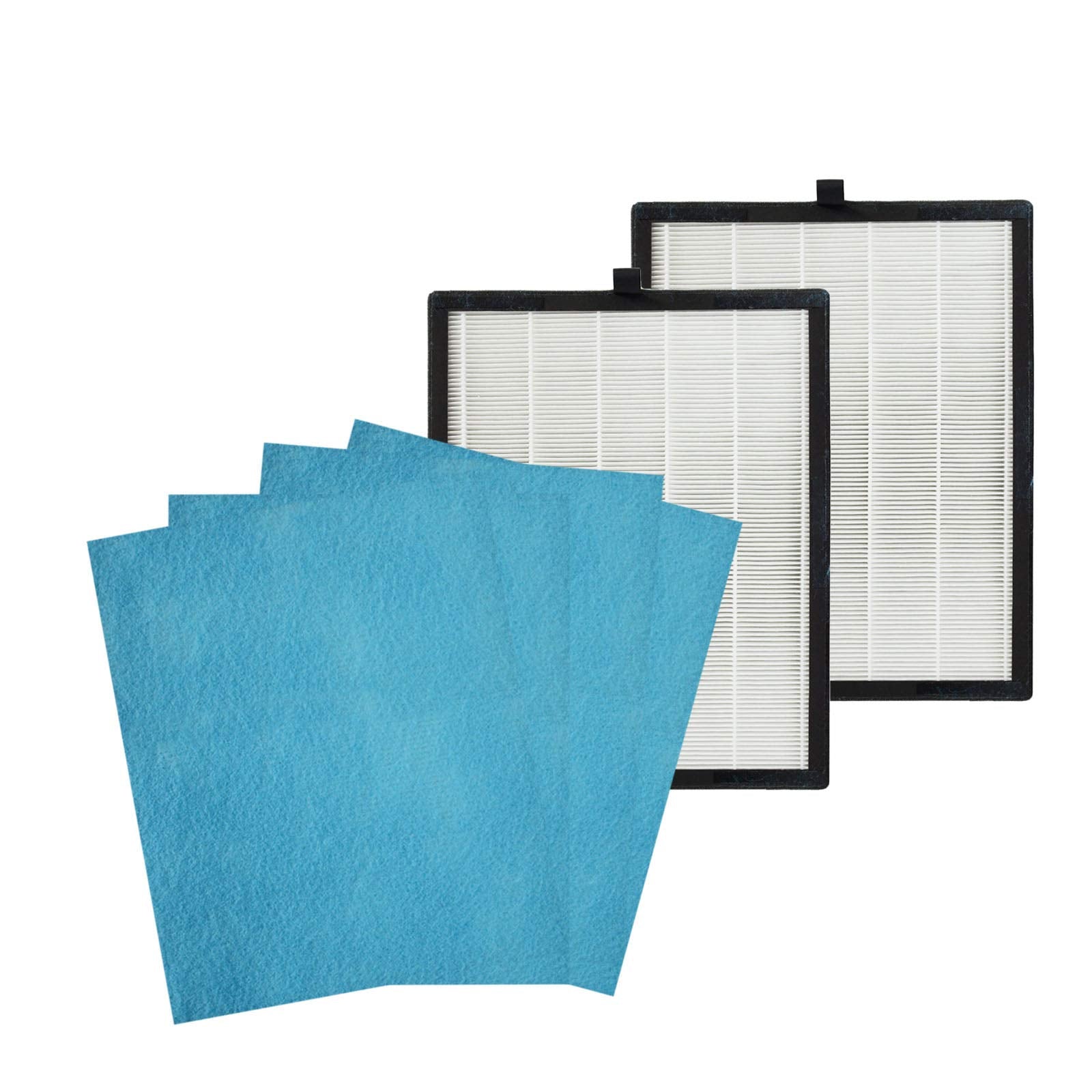 Pureburg Replacement True Hepa Filter Kit Compatible With Kvv (Kvv 001/Kvv 002) & Compatible With Unbeaten Pets 300 Air Purifier