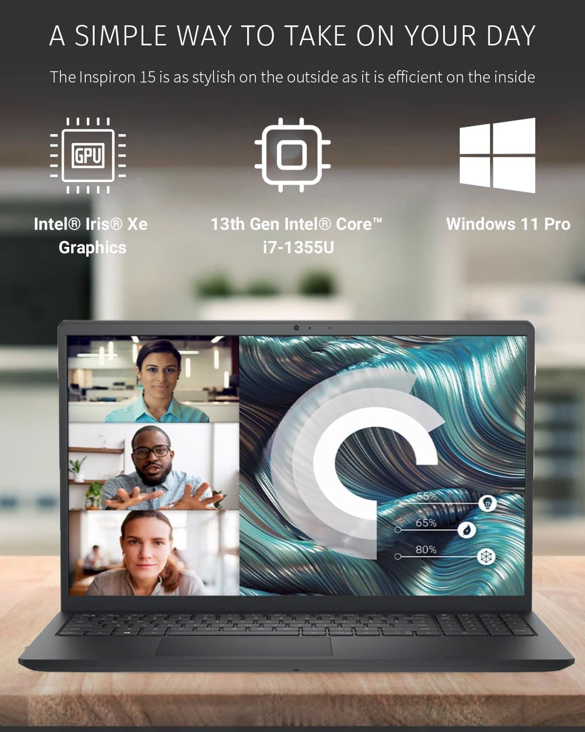 Dell Inspiron 15 3000 3530 Touchscreen Laptop Computer, 15.6 Fhd Touch Screen Business Laptop Pc, Intel Core I7 10-Cores, 32Gb R