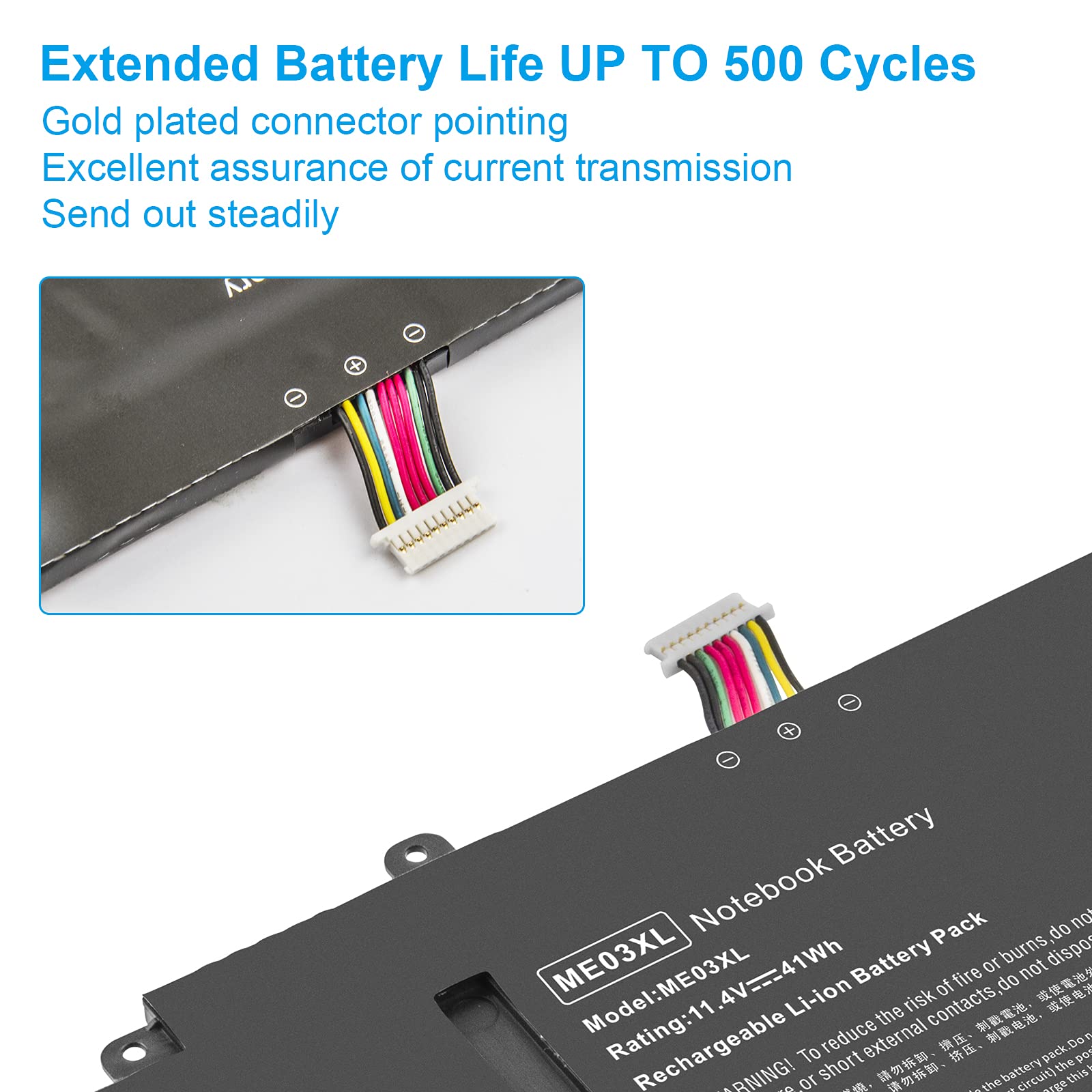 Fancy Buying ME03XL Laptop Battery for HP Stream 11-D 13-C Series 11-d010nr 13-c010nr
