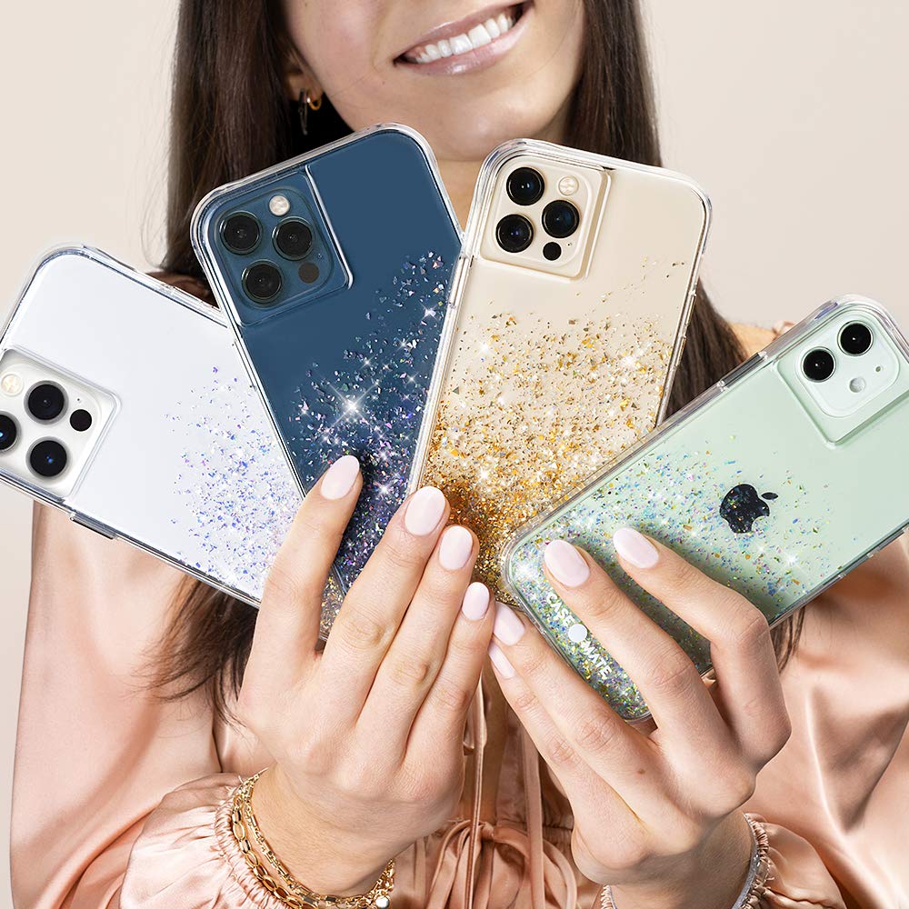 Case Mate   Twinkle Ombre   Case For Iphone 12 Pro Max (5G)   10 Ft Drop Protection   6.7 Inch  Confetti