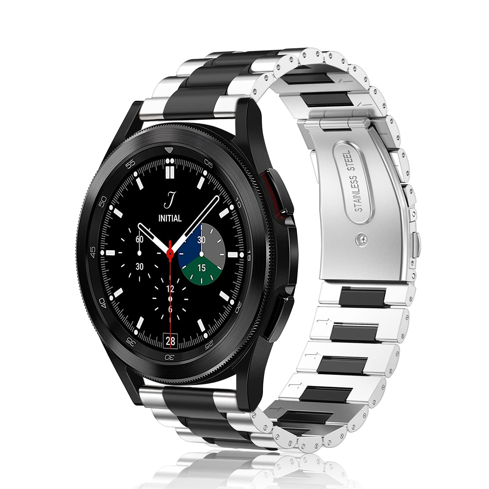 Fintie Band Compatible with Samsung Galaxy Watch 7/6/5/4 40mm 44mm, FE 40mm, 6/4 Classic 47mm 43mm/42mm 46mm, 5 Pro 45mm, 20mm S
