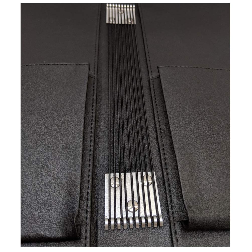 Msp Professional (9.5'' X 12'') Elastic Music/Choral Folder W/Handle & Detachable Strap + Bonus Set Of Stray  Msp200 (Music Fold