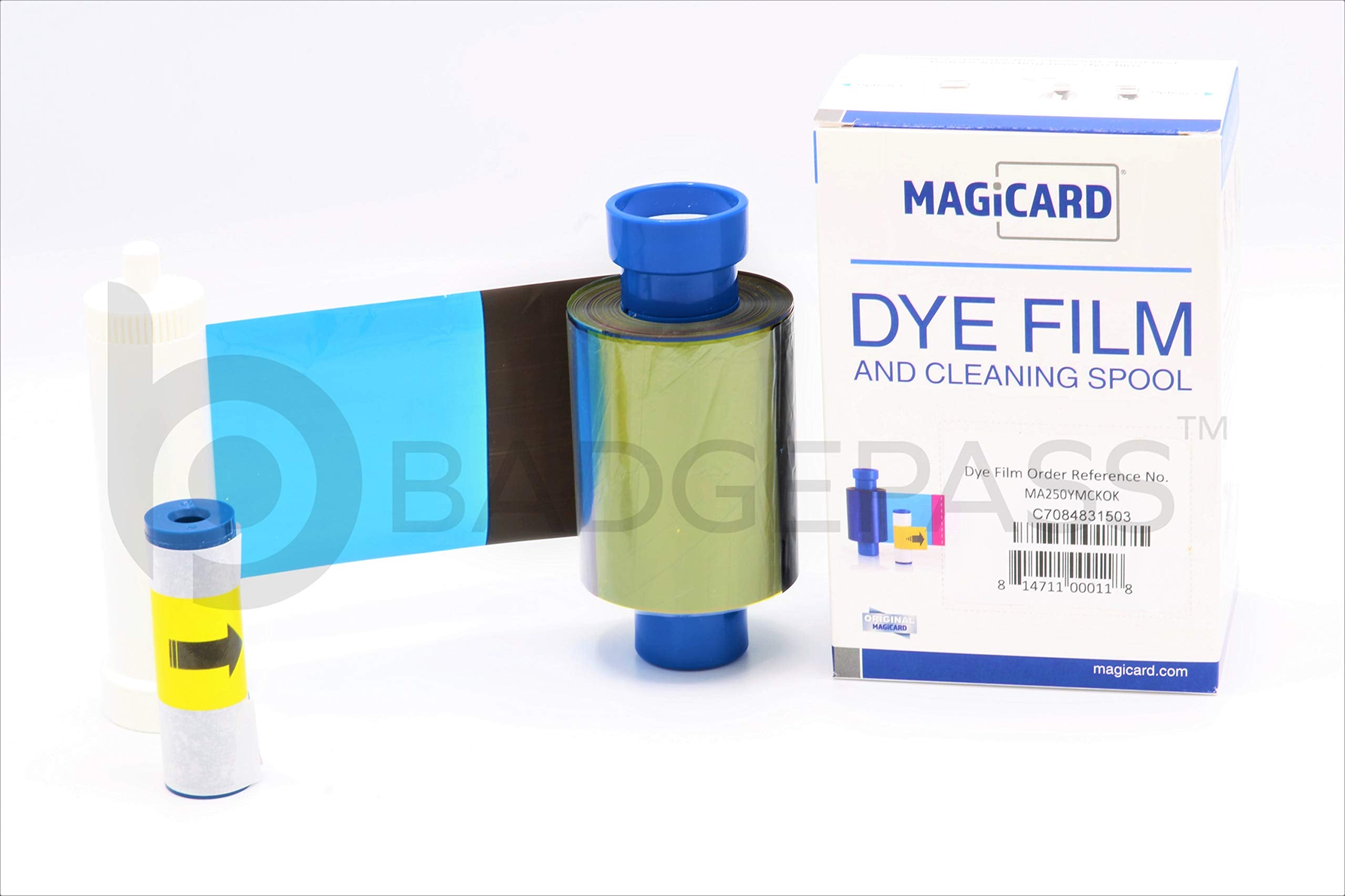 Magicard Ma250Ymckok Color Ribbon Kit (Ymckok, 250 Prints) For Enduro And Rio Pro Series Card Printers Straight From Manufacture