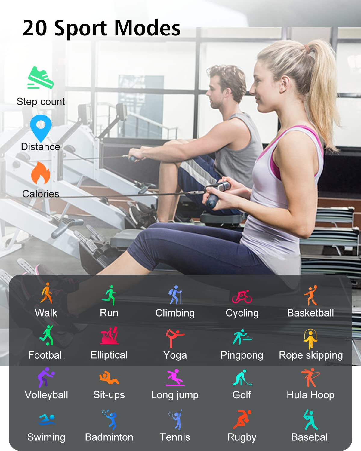 Ruimen Smart Watch Answer/Make Calls Fitness Watch With Voice Assistant Reloj Inteligente 1.7