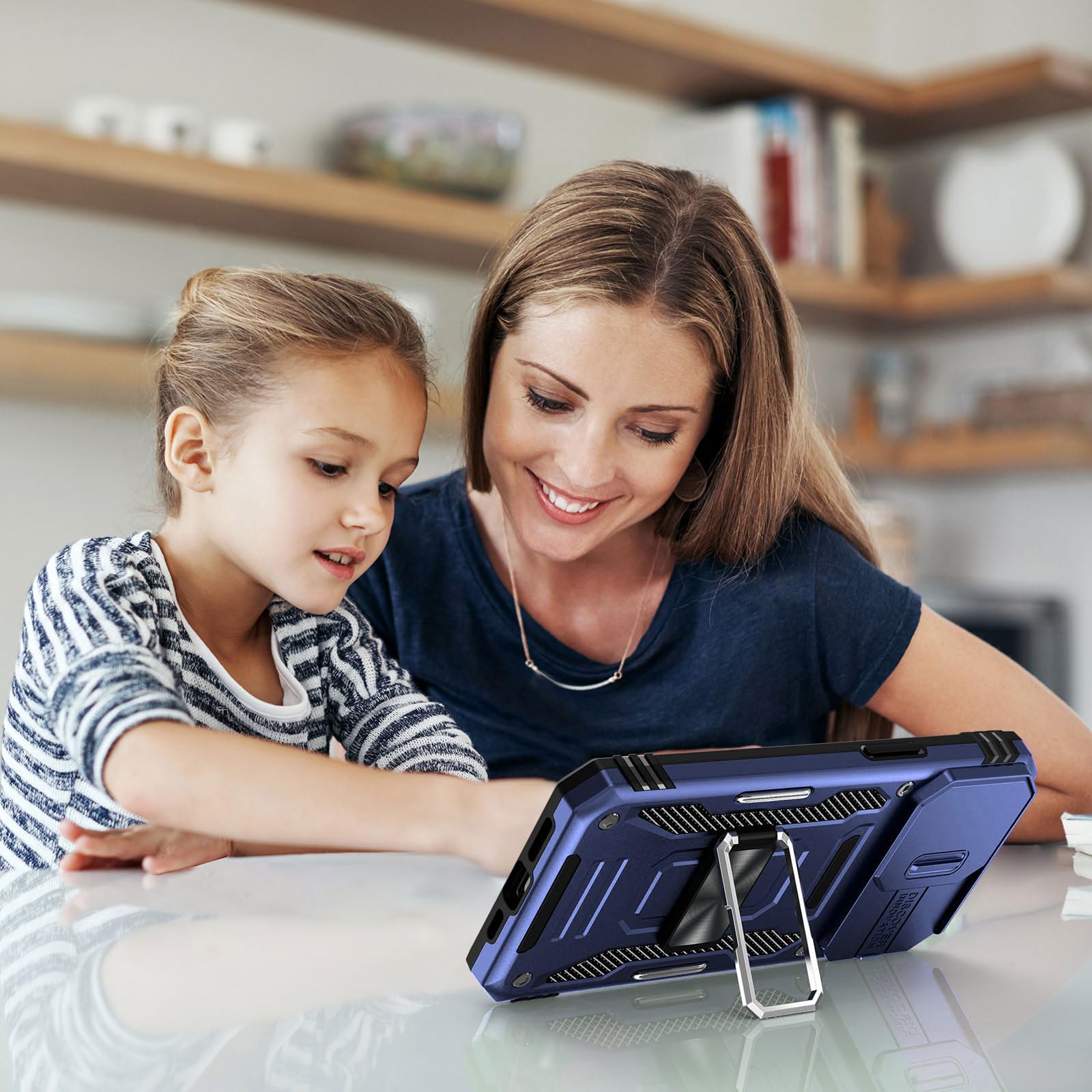 Sefing Case For 16 Pro Max Phone Case Iphone 16 Pro Max Case With Kickstand Ring Holder, With Camera Cover, With Magnet Car Moun