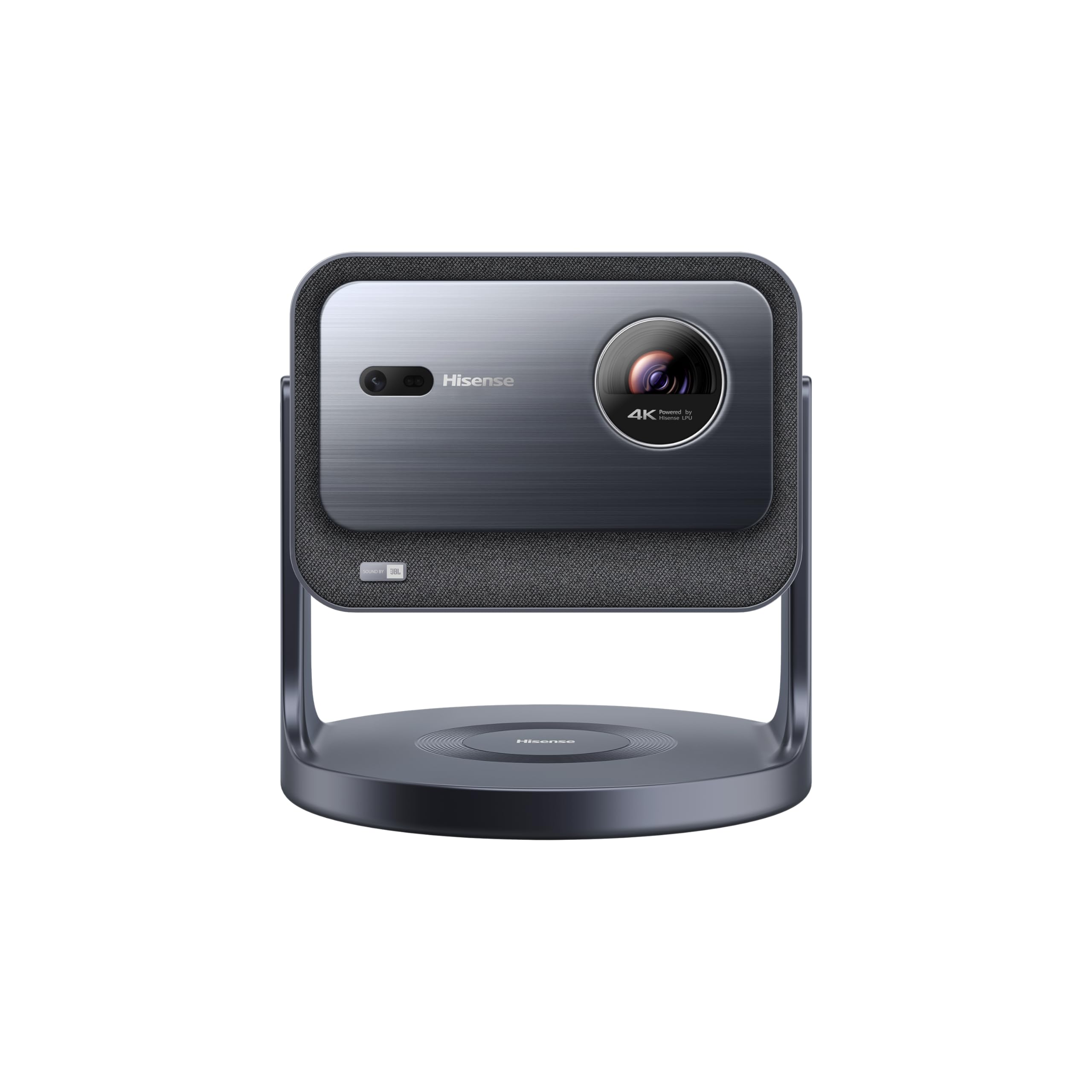 Hisense Laser Mini Projector C2, 65-300, Gimbal Design, 4K, Triple Color Laser, 110% BT.2020, 2000 ANSI Lumens, 1700:1 Native Co