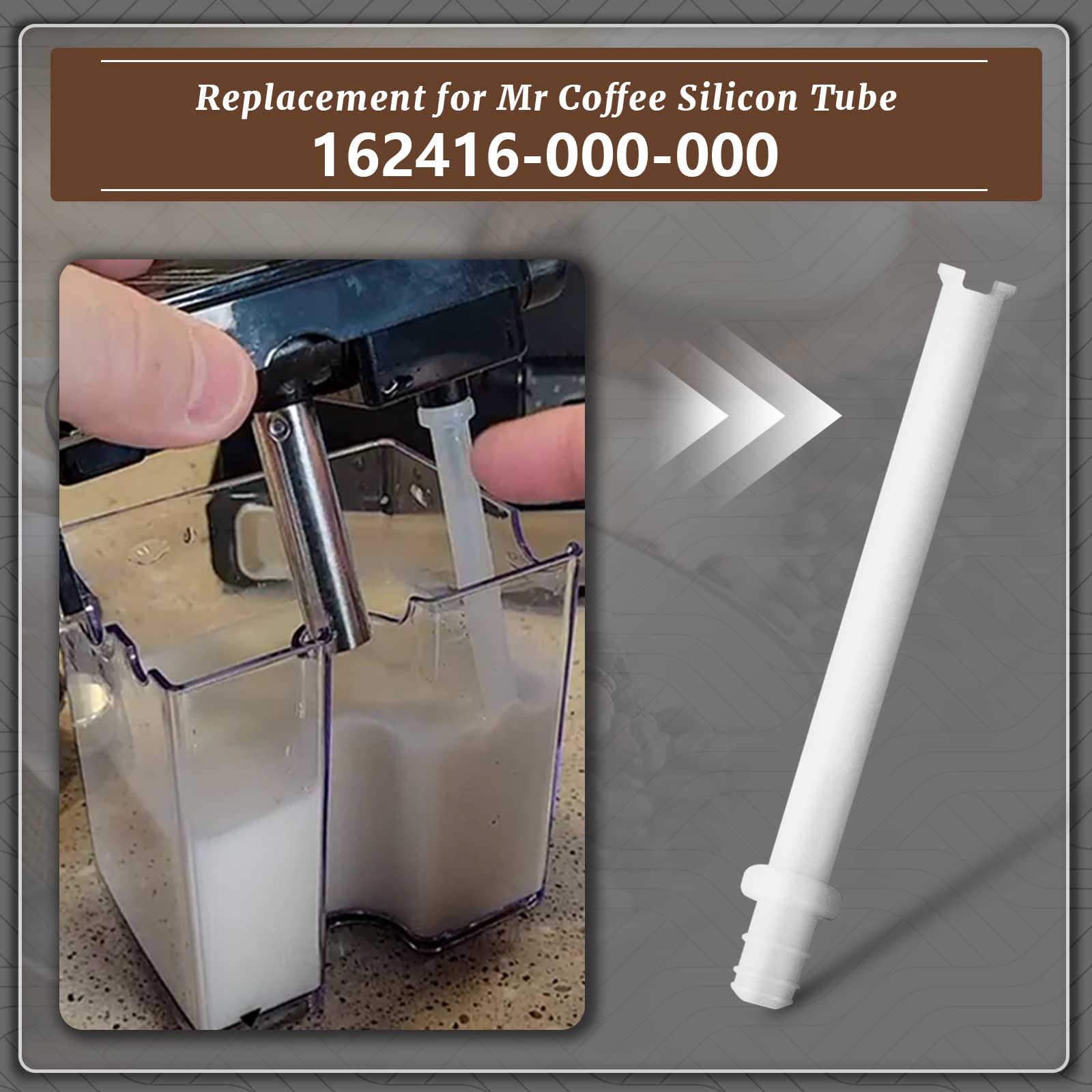 162416 000 000 Silicone Tube Replacement For Mr Coffee Silicon Tube Bvmc Ecmp1000 Espresso Maker
