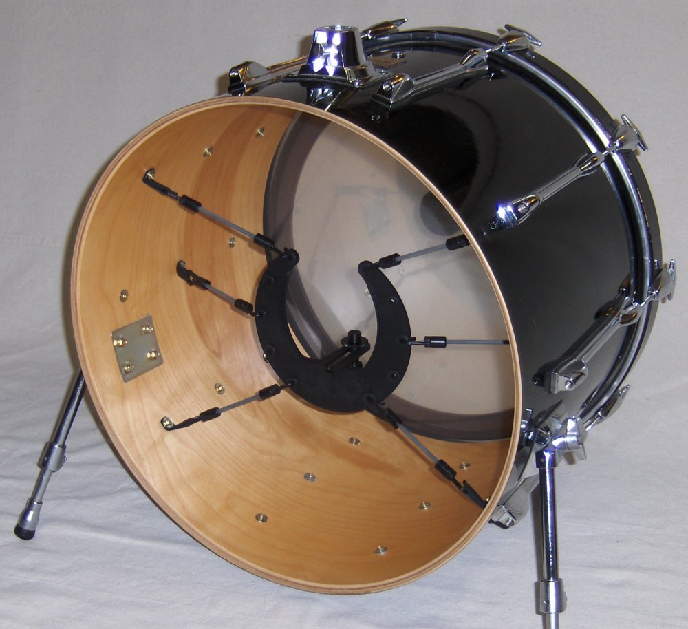 Kelly Shu Kick Drum Microphone Shock Mount System, Composite