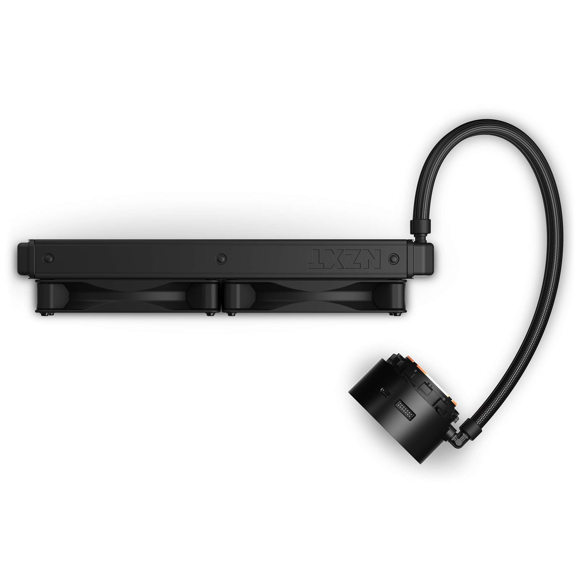 Nzxt Kraken Z63 280Mm   Rl Krz63 01   Aio Rgb Cpu Liquid Cooler   Customizable Lcd Display   Improved Pump   Powered By Cam V4