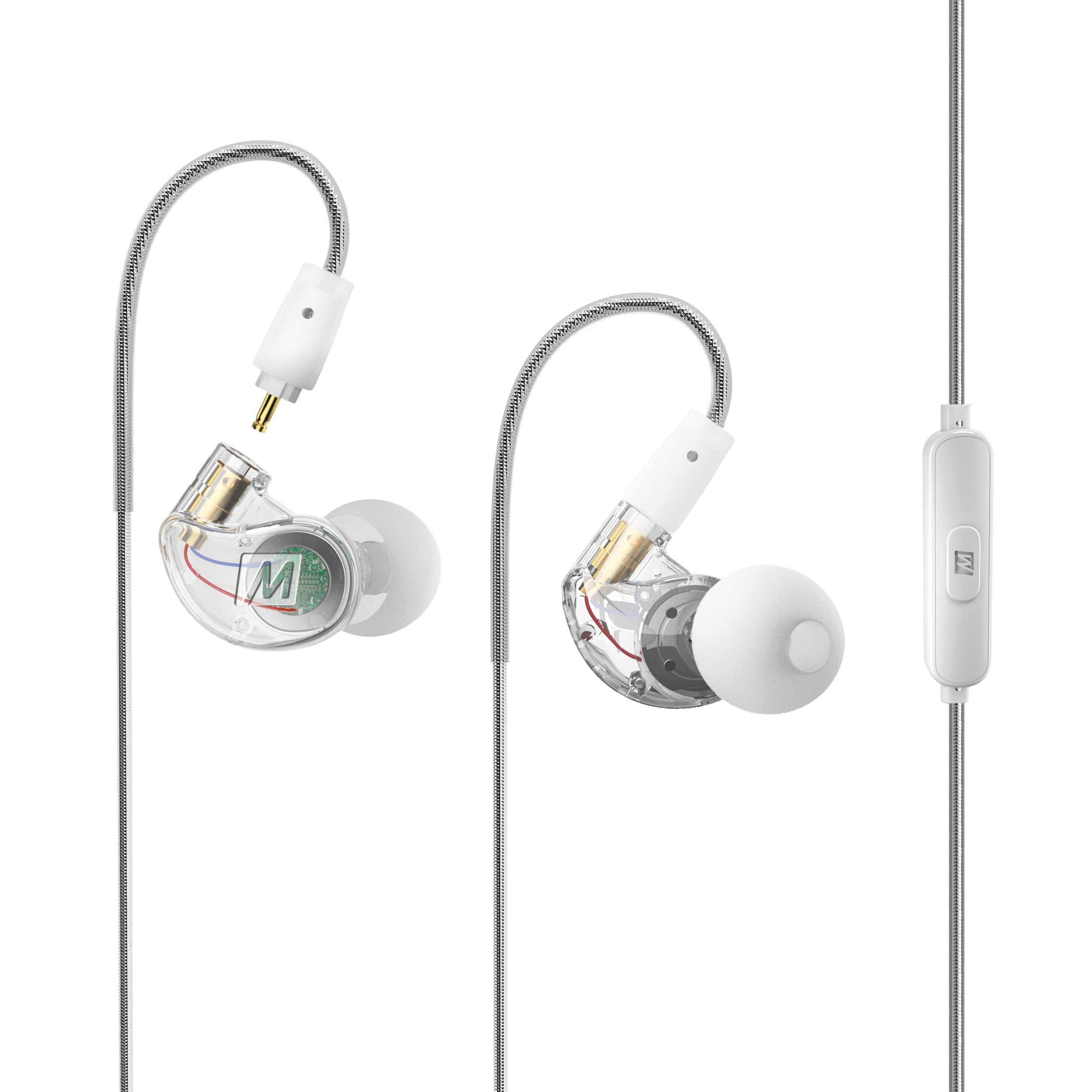MEE audio M6 VR Multiplatform in-Ear Earphones with Headset Microphone for PS5, Xbox, Nintendo Switch, PC; Also Includes Short C