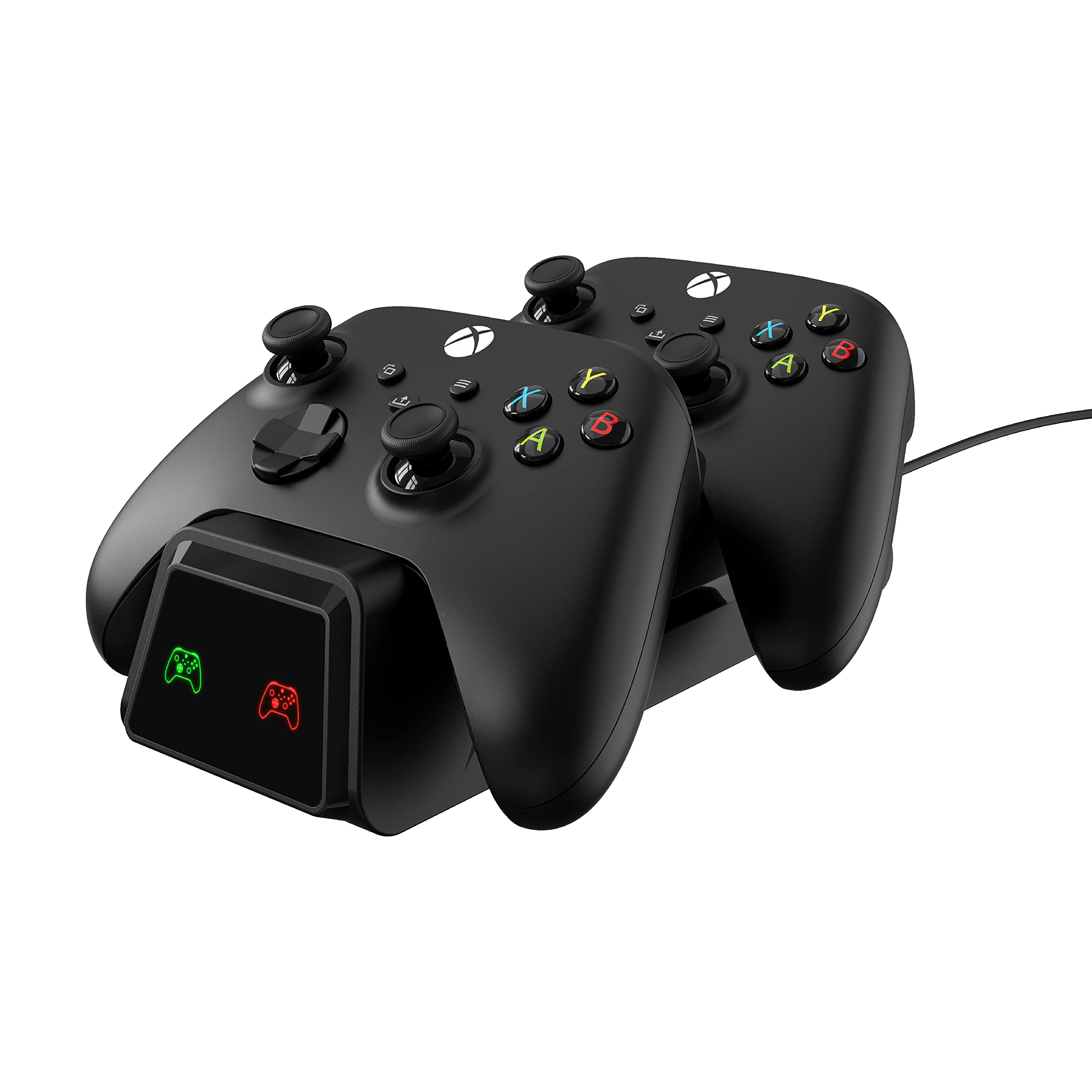 Talkworks Dual Gaming Controller Charging Dock Station - Compatible with Xbox One and Xbox Series S/X (Controllers Not Included)