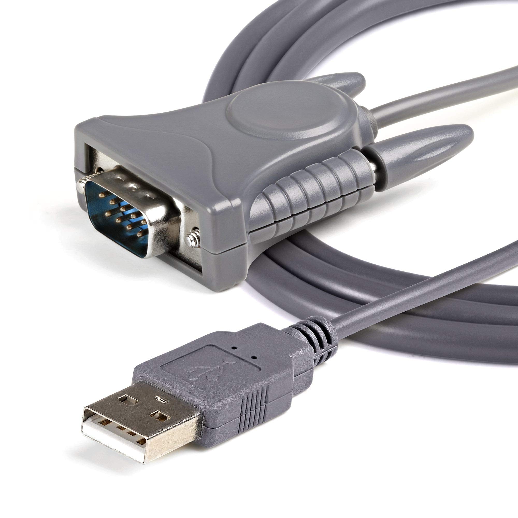 Startech.Com 3Ft (1M) Usb To Serial Cable, Db9/Db25 Rs232 To Usb Converter, Prolific, Usb To Serial Adapter For Plc/Printer/Scan