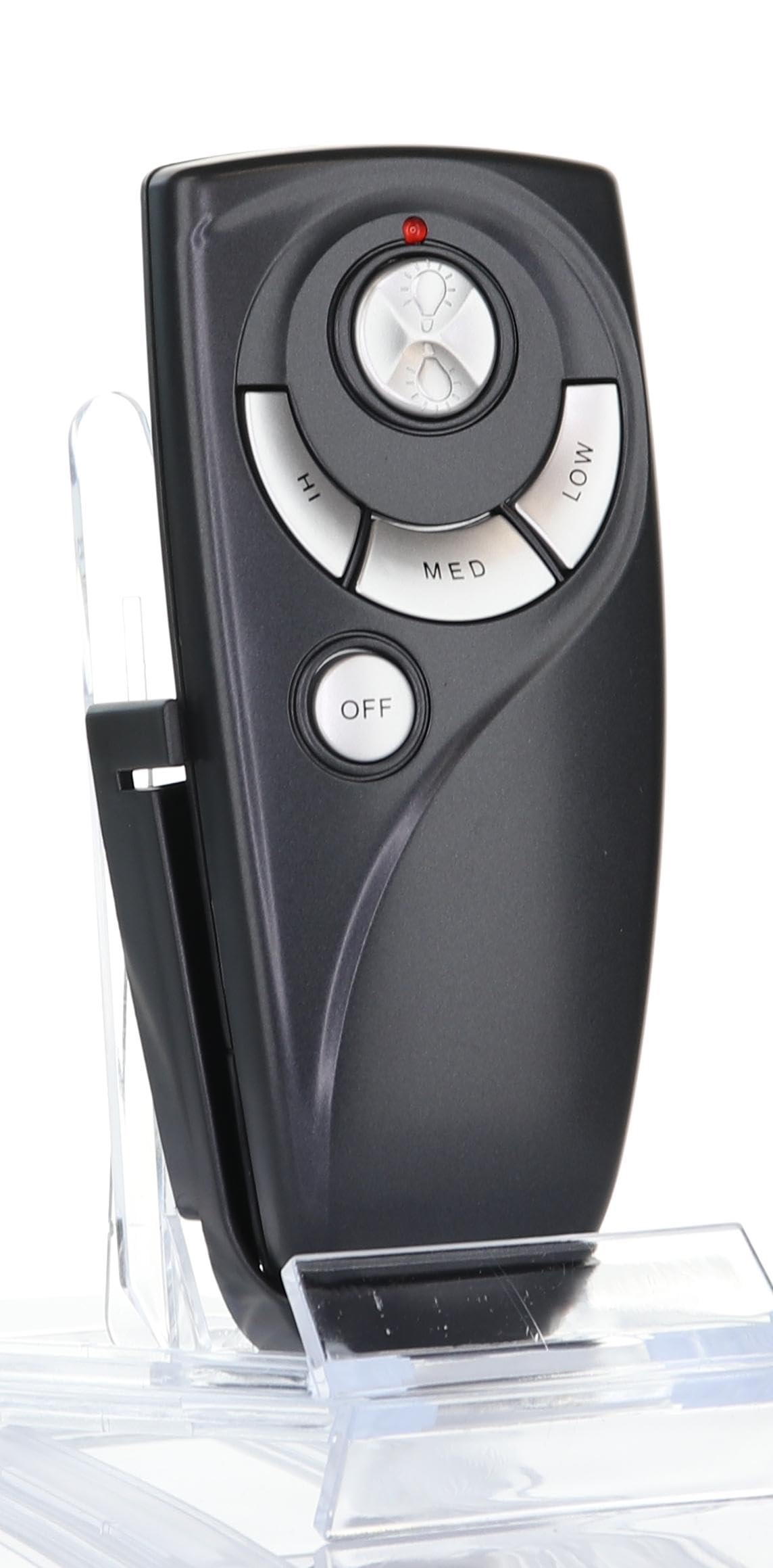 Anderic Uc7083T For 3 Speed Ceiling Fans   Remote Control With Wall Mount Only (Receiver Not Included)   Black (With Up Light Ke