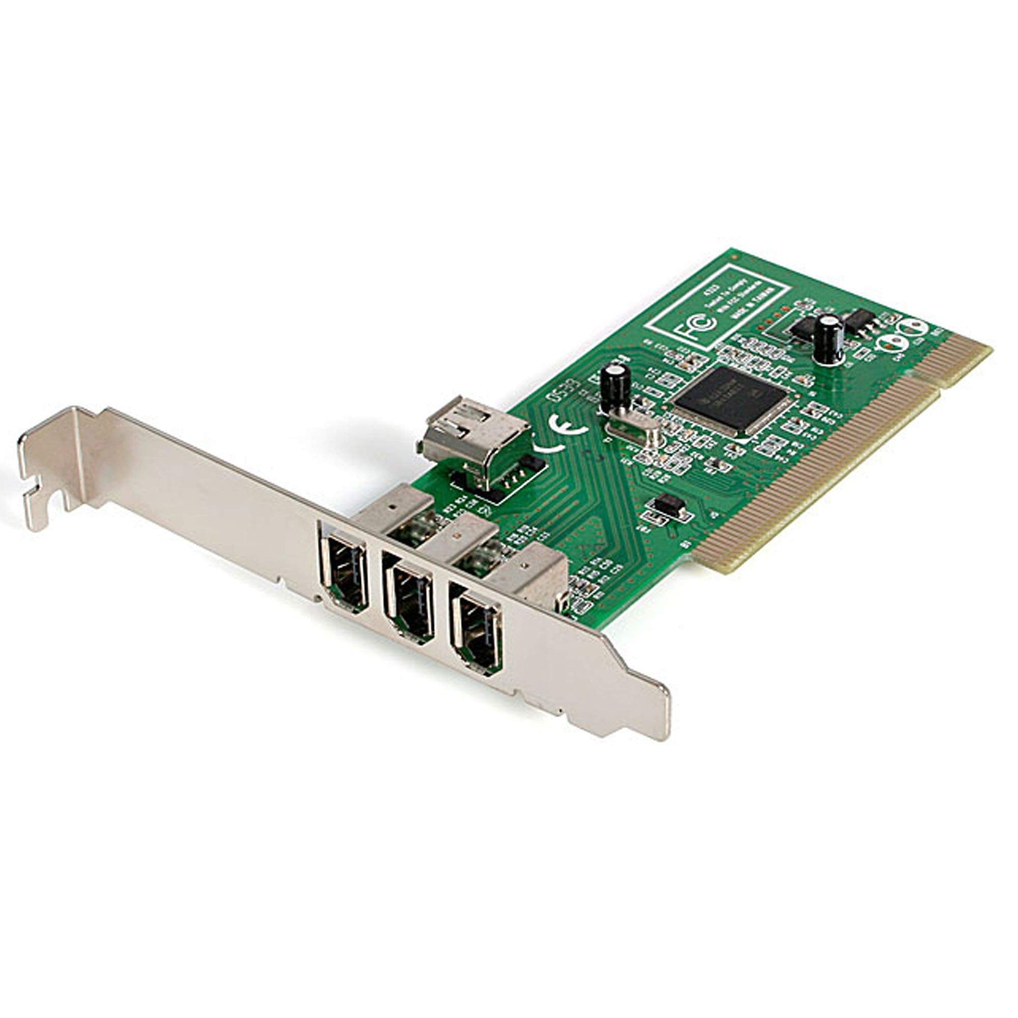 StarTech PCI1394MP 3 Port PCI Standard Profile FireWire Adapter Card