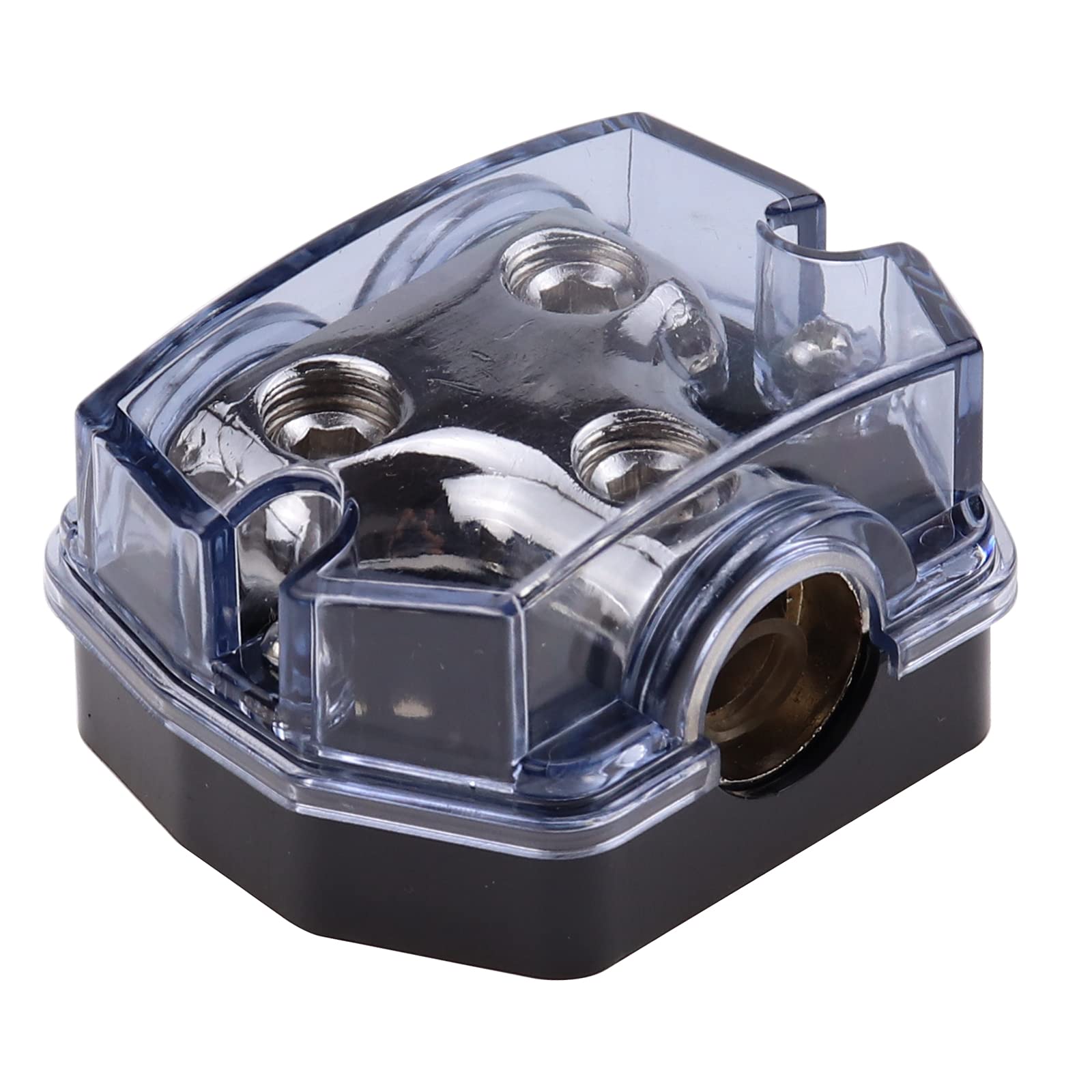 Bumbesti 2 Way 0/2/4 Gauge In 0/2/4 Gauge Out Amp Power Distribution Block For Car Audio Splitter (2Pack)