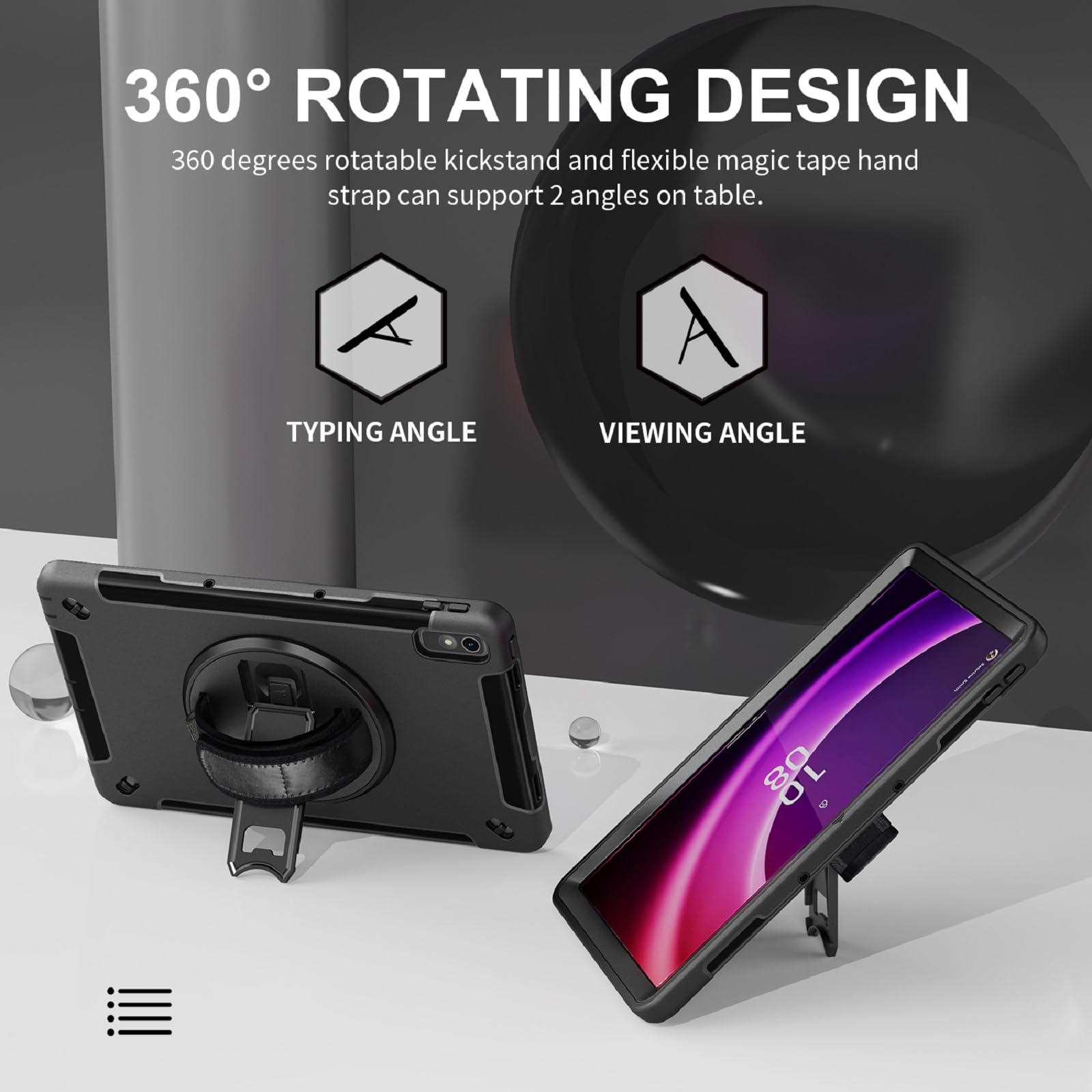 Junfire Protective Case For Lenovo Tab P11 2Nd Gen Case 2023, Shockproof Rugged Lenovo Tab P11 Gen2 Case 11.5 Inch Tb350Fu/Tb350