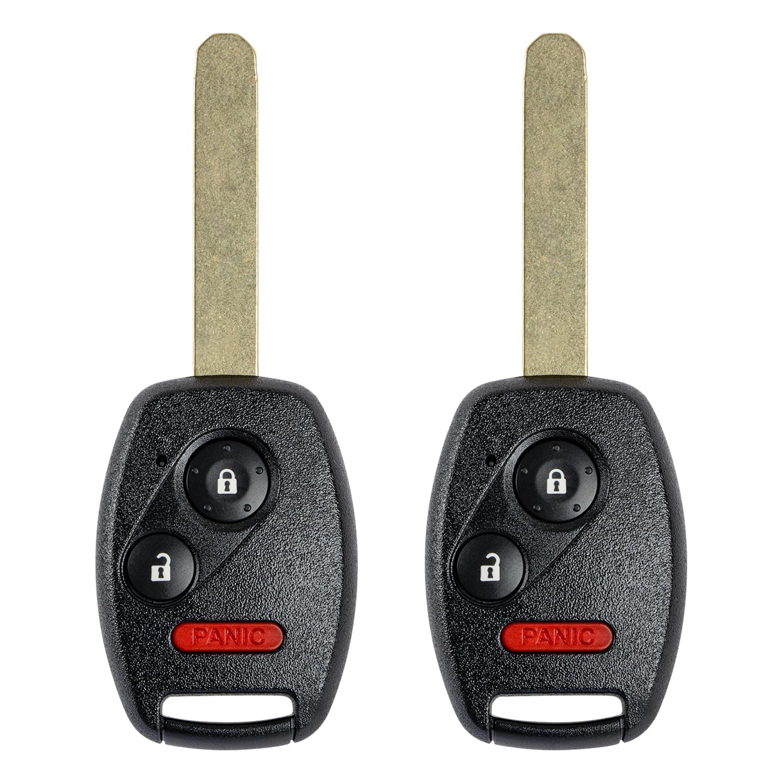 Vurkcy Key Fob Replacement for 2005 2006 2007 2008 Honda Pilot Car Keyless Entry Remote Control, CWTWB1U545, 3 Buttons, 2Pcs