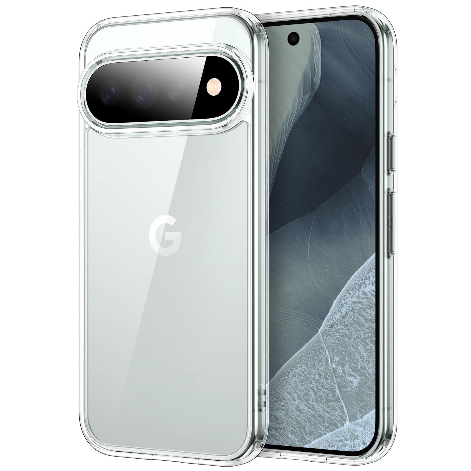JETech Case for Google Pixel 11 Pro, AntiYellowing, Clear