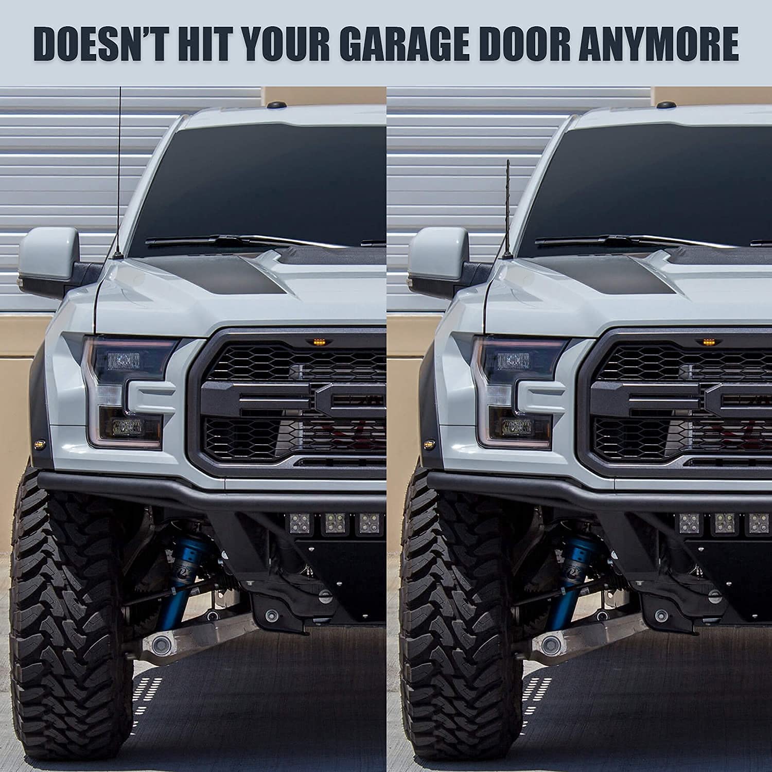 Ksaauto 13 Inch Antenna For Ford F150 2009 2024, 2017 2024 Ford F250 F350 Bronco Pickup Truck Antenna For Fm Am Radio Reception