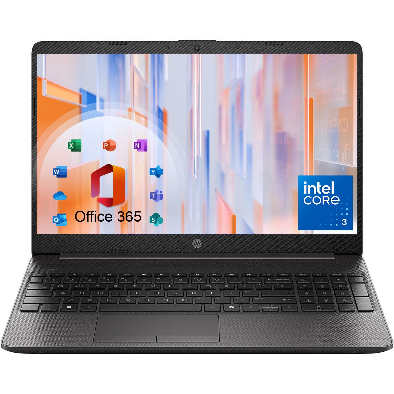 HP 2025 G9 Business Laptop, 15.6 FHD IPS Display, 13th Gen Intel Core 6-core Processor, 16GB RAM, 256GB SSD, HDMI, USB-C, SD Car