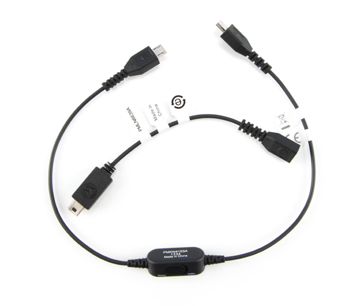 Motorola Hkkn4028A Rm Series Radio To Radio Cloning Cable (Black)