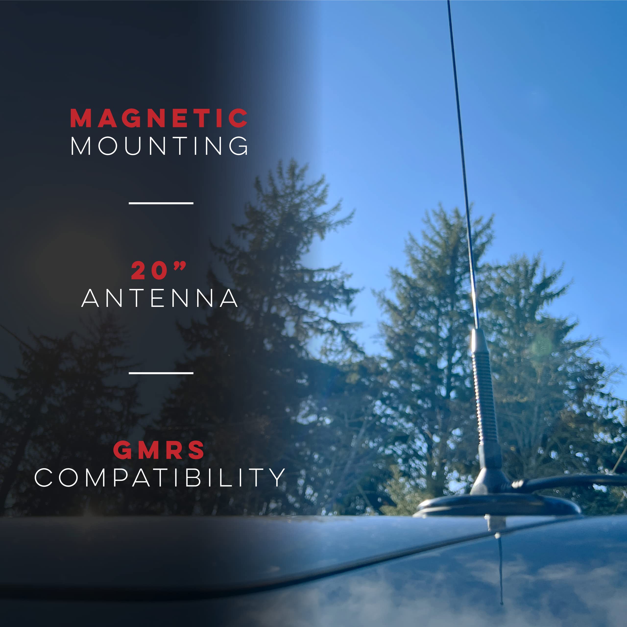 Authentic Genuine Nagoya Ut 72G Super Loading Coil 19 Inch Magnetic Mount (Heavy Duty) Gmrs (462Mhz) Antenna Pl 259, Includes Ad