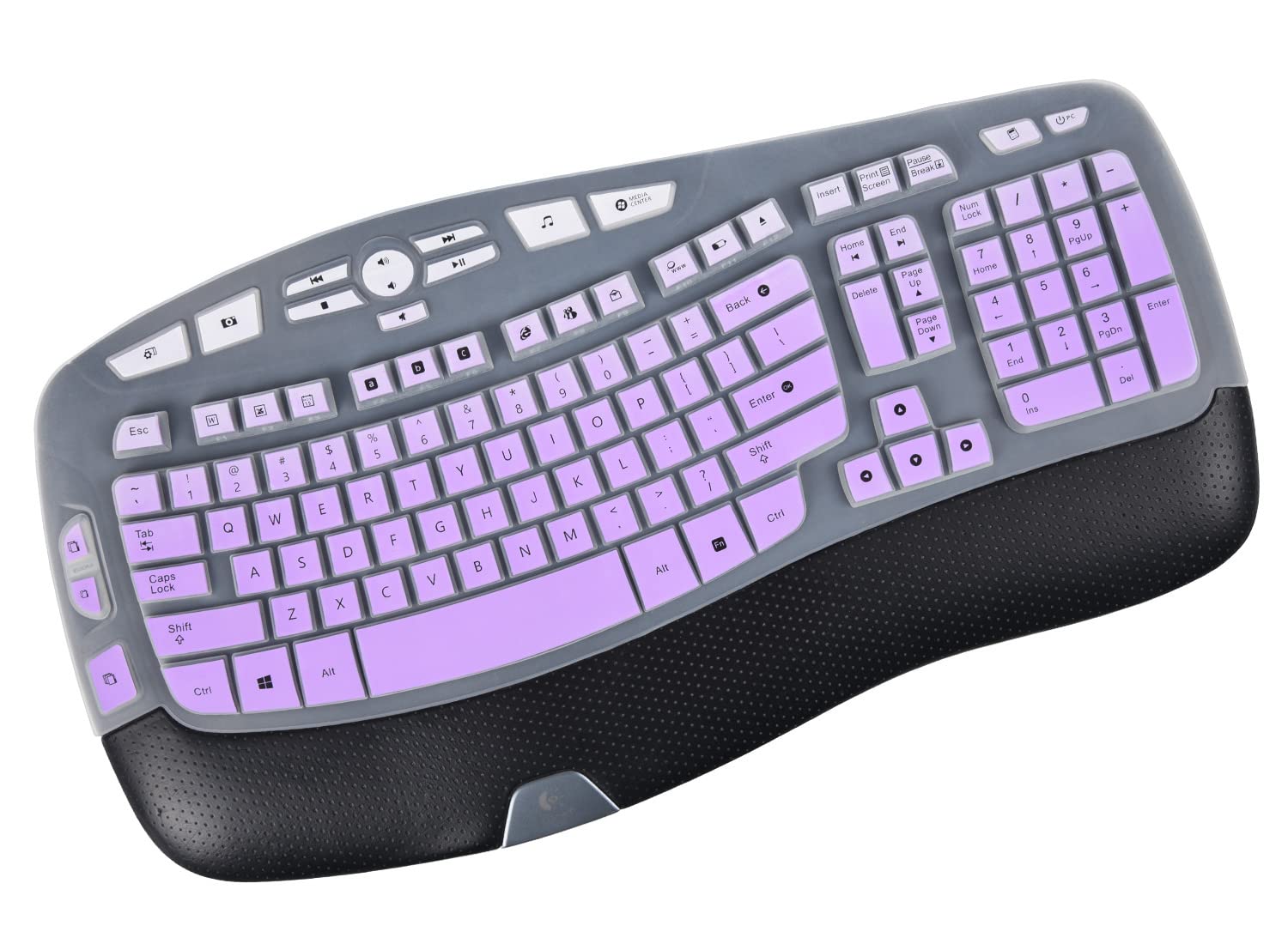 Keyboard Cover Skin For Logitech K350 Mk550 Mk570 Wireless Keyboard, Logitech K350 Mk550 Mk570 Accessories, Logitech K350 Mk550