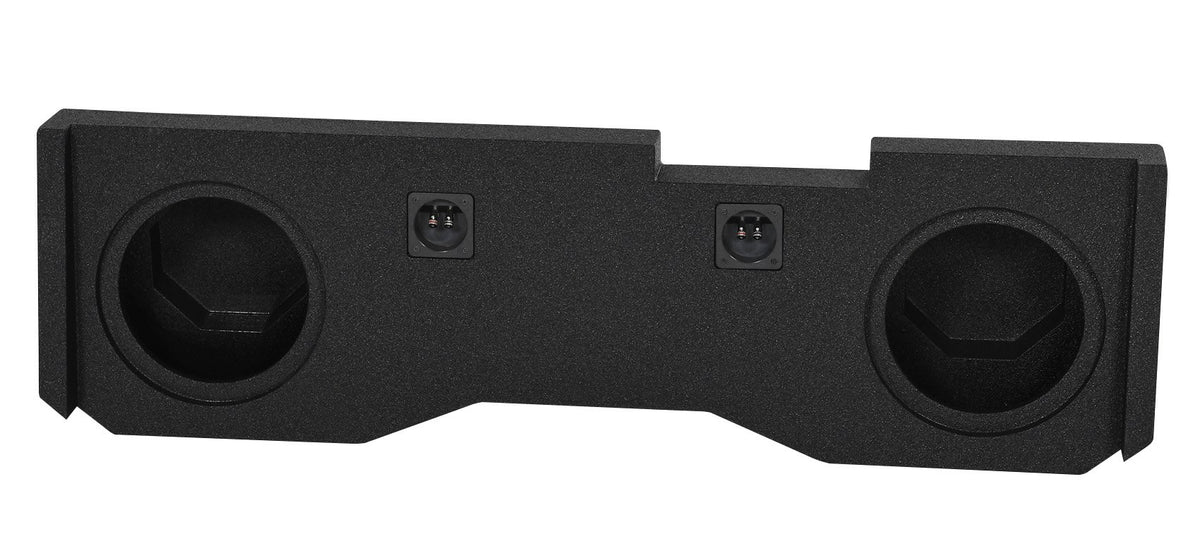 Rockville Dual 10' Sub Enclosure Box for 2014-Up GMC/Chevy Sierra/Silverado Crew
