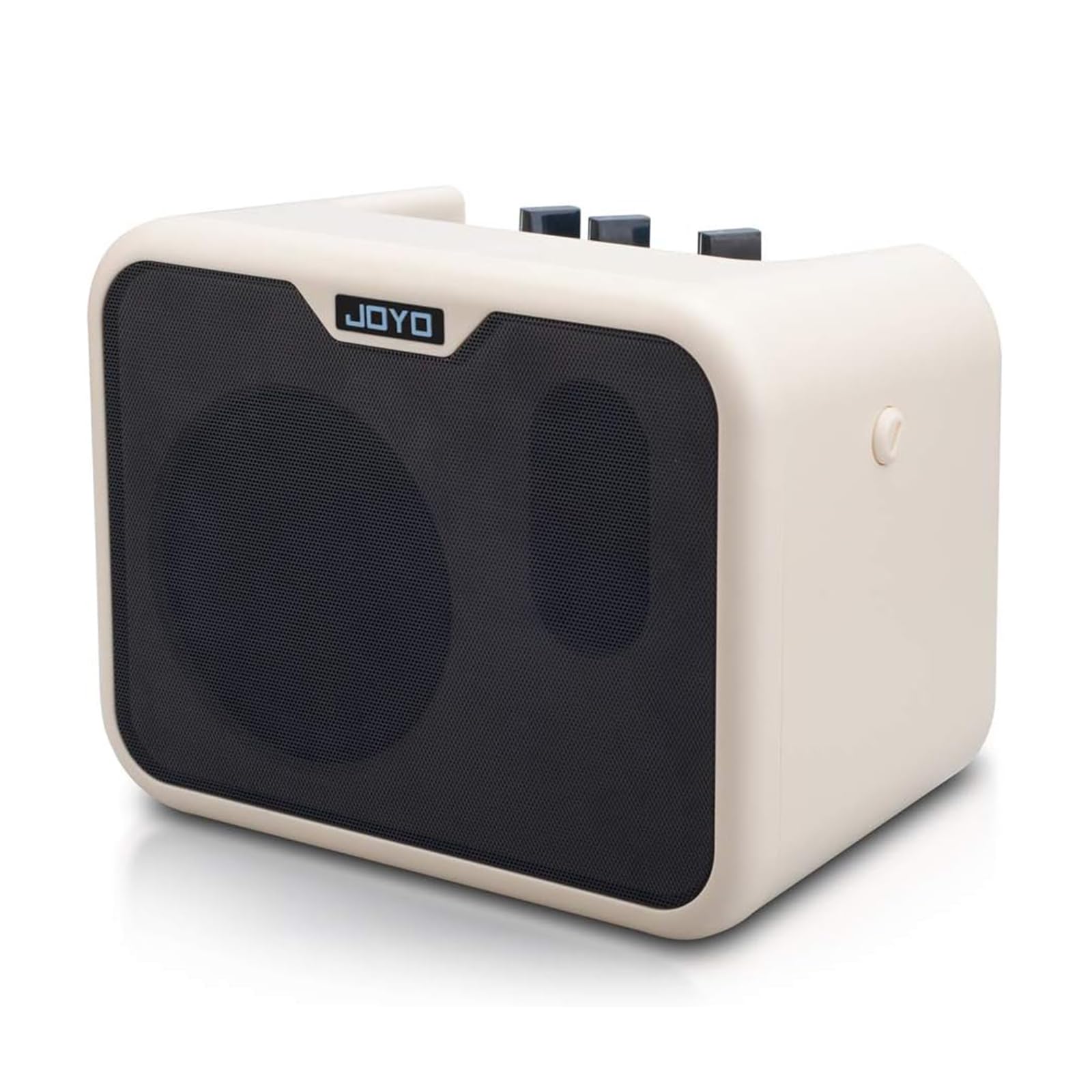 JOYO 10W Mini Bass Amp Bass Guitar Practice Amp Combo Bass Amplifier Portable Small Battery Powered Bass Amp Dual Channel (MA-10