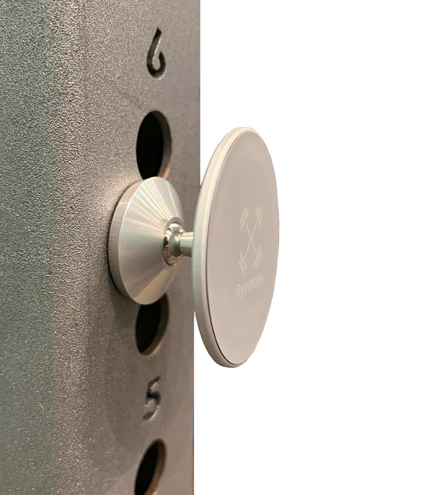 Gym Mate Magnetic Iphone Mount Holder. Attaches Magnetically To Metal Surface. Shoot Hands Free Videos While Working Out. Compat