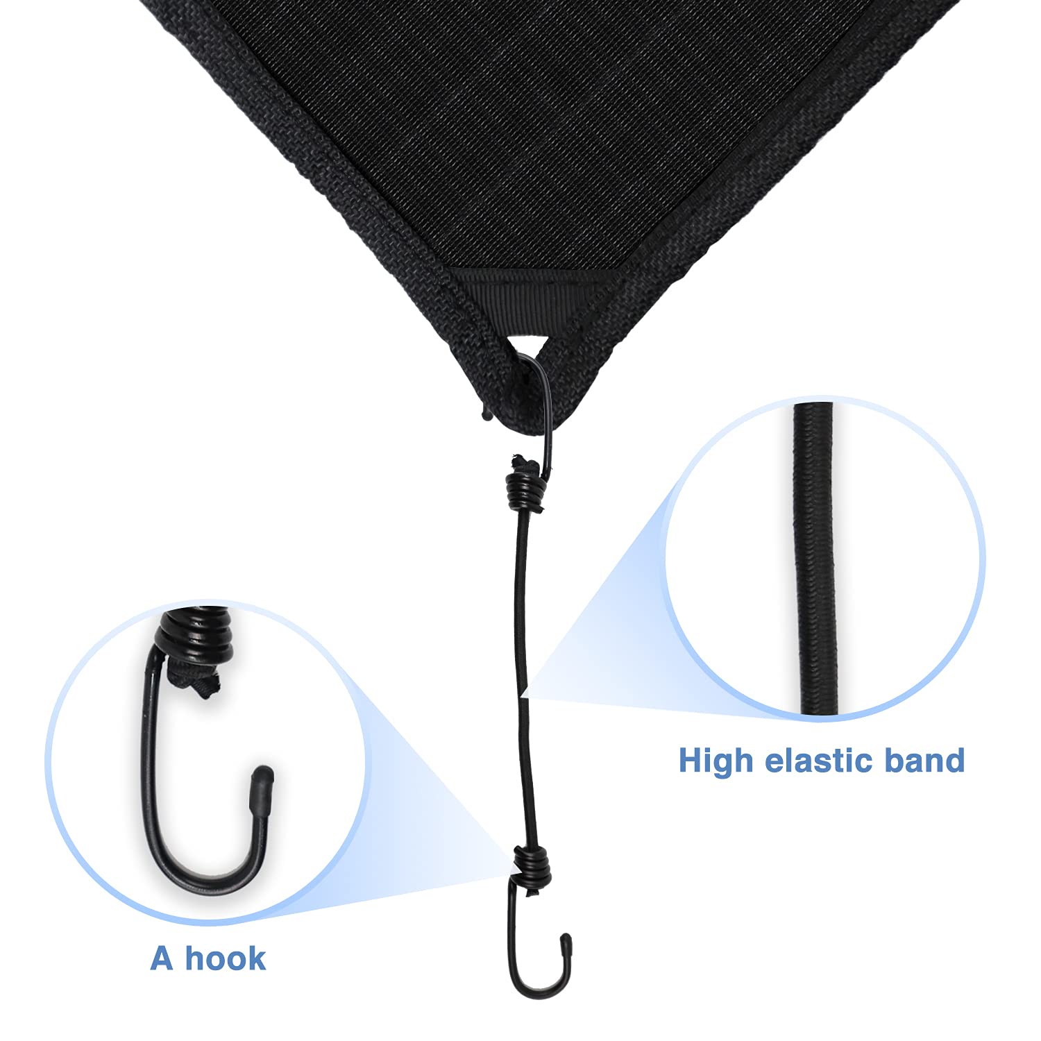 E&K 36''X36'' Waterproof Outdoor Ac Unit Cover Air Conditioner Compressor Winter Top Cover For Outside With Bungee Cords Protect