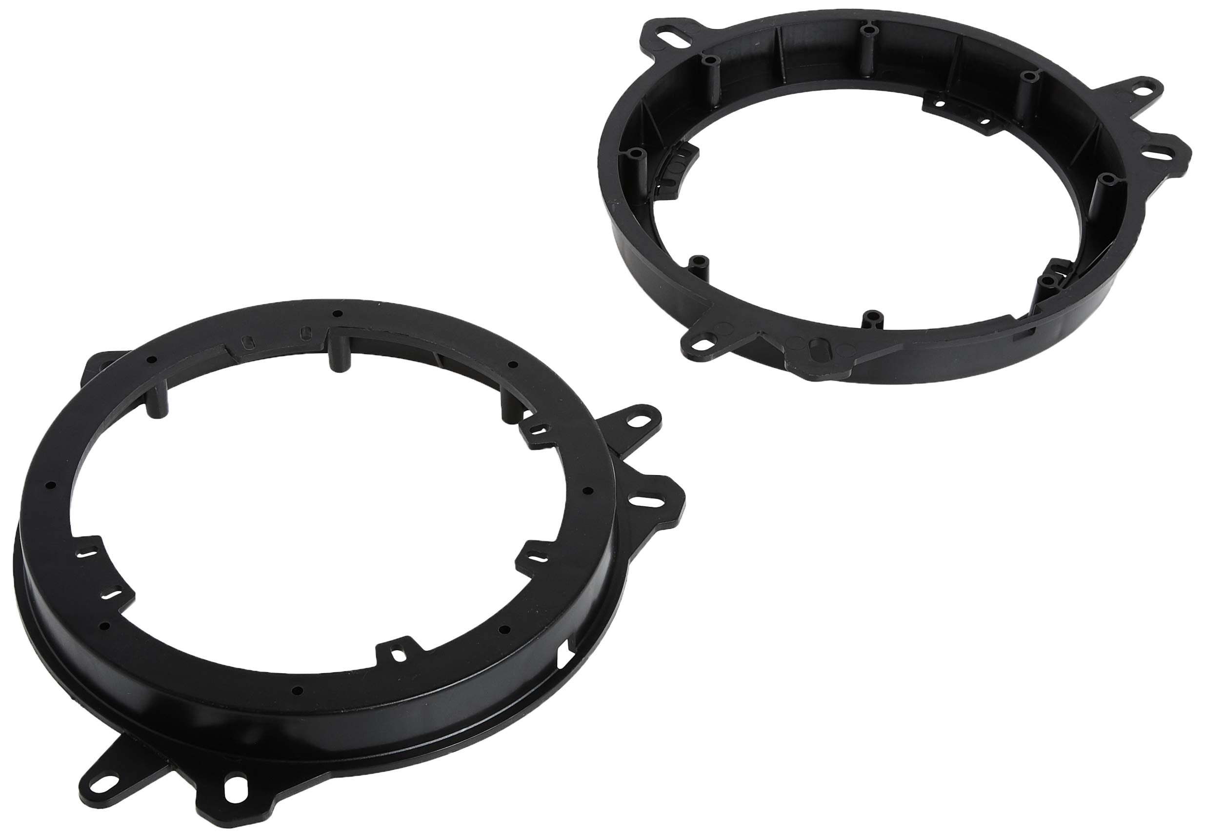 Metra Electronics 82 8148 6'' To 6 3/4'' Speaker Adapter For Select Toyota/Lexus/Scion 1998 Up Vehicles, Black