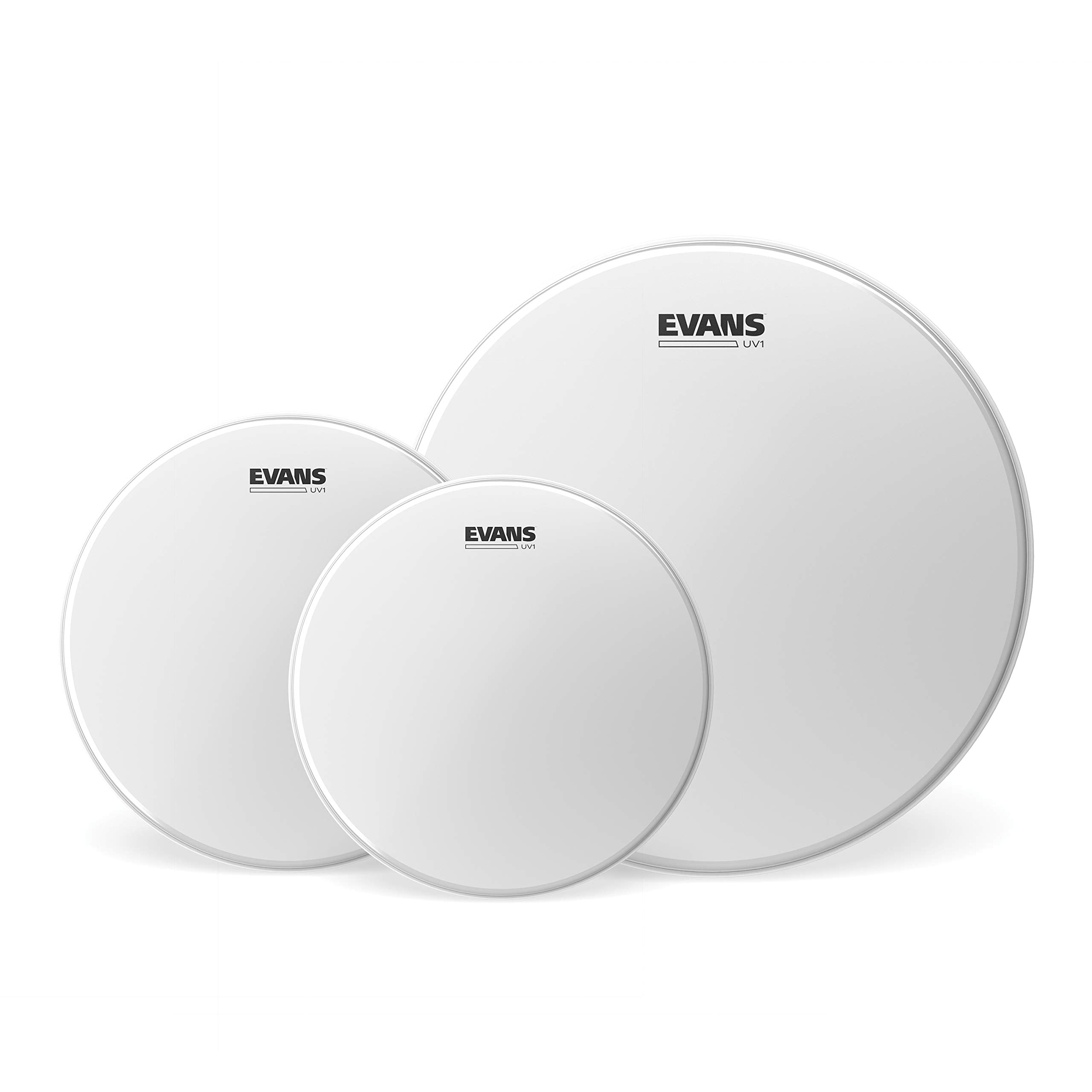 Evans Drum Heads   Uv1 Coated Standard Tom Pack (12'', 13'', 16'')