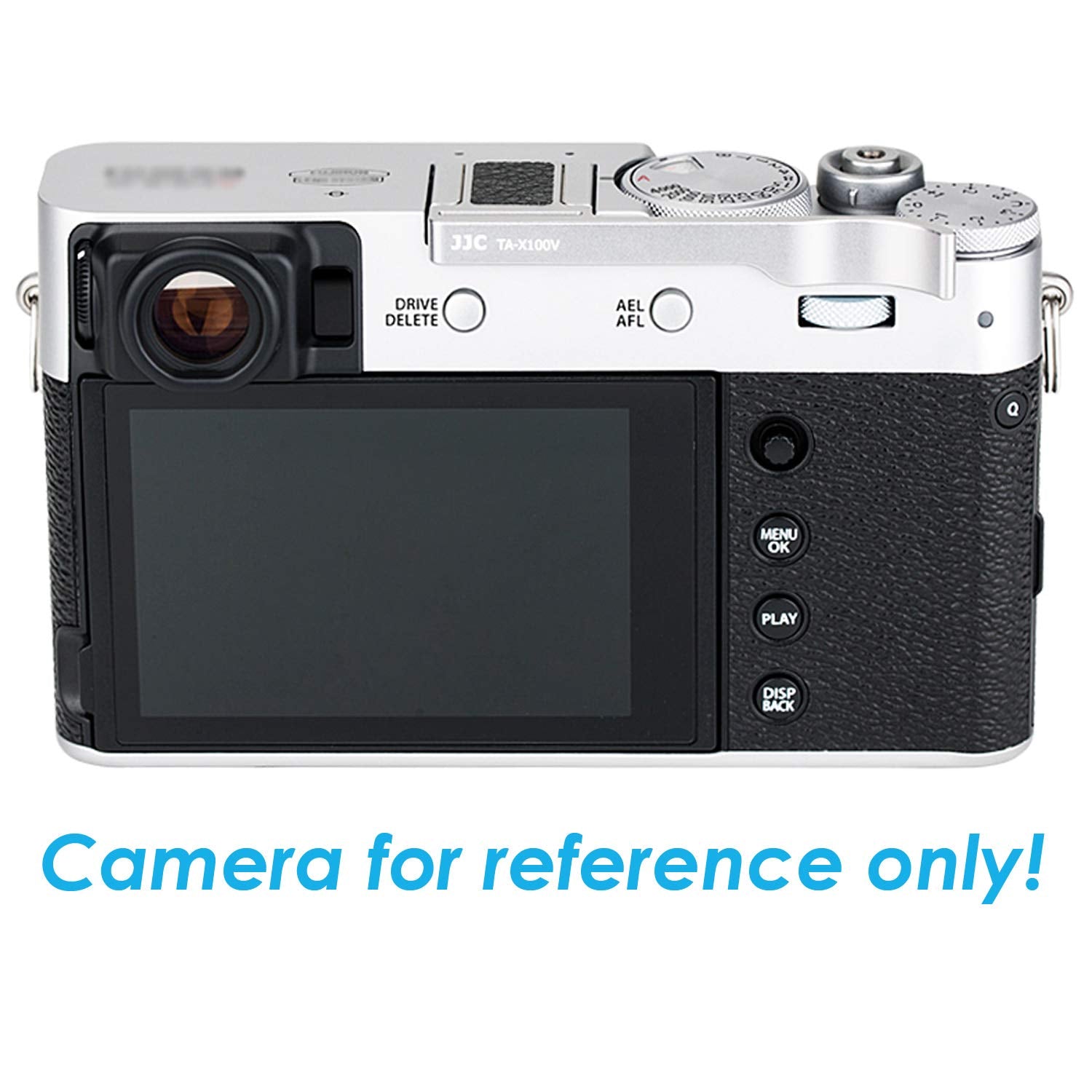 Jjc Ta X100V Silver Thumbs Up Grip For Fuji X100V Camera, Hot Shoe Thumb Grip Comaptible With Fujifilm X100V X100F X E3, Made Of