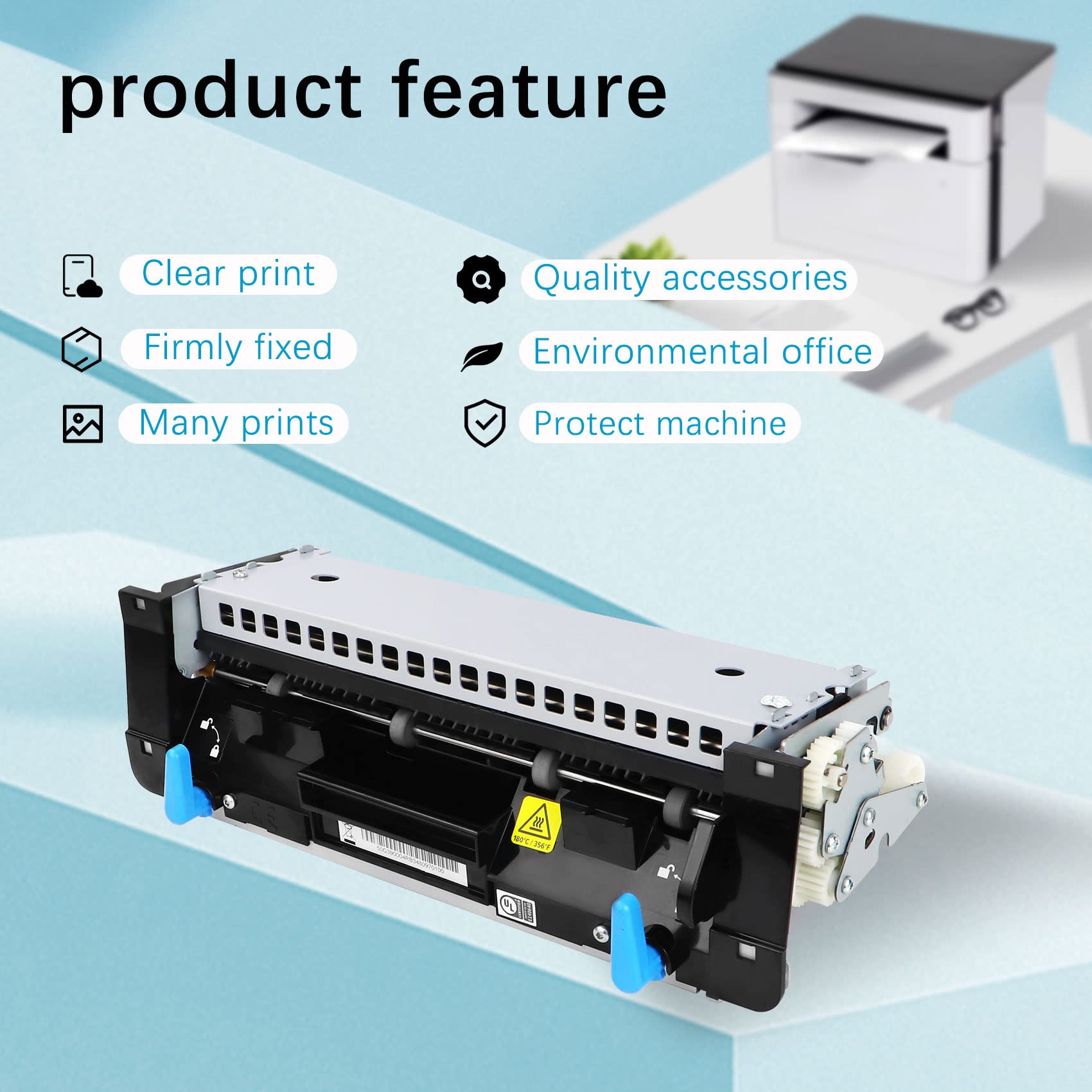 41X1115 Fuser Kit Replacement For Lex Mark Ms821 /Ms822 /Ms823 /Ms825 /Ms826 /Mx721 /Mx722 / Mx822/Mx826/B2865/M5255/M5270/Xm536