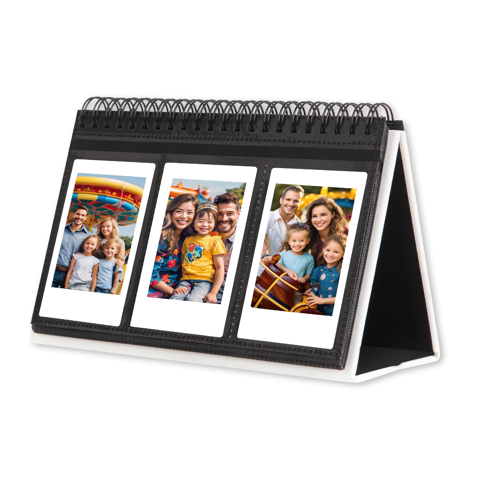 Instax Mini Photo Album For Fujifilm Instax Mini 11 12 9 40 Evo Liplay 8 7+ Instant Camera, 96 Pockets Desk Calendar Polaroid Photo Albums For Polaroid Kodak Zink 2X3' Film & Kpop Photo Card (White)